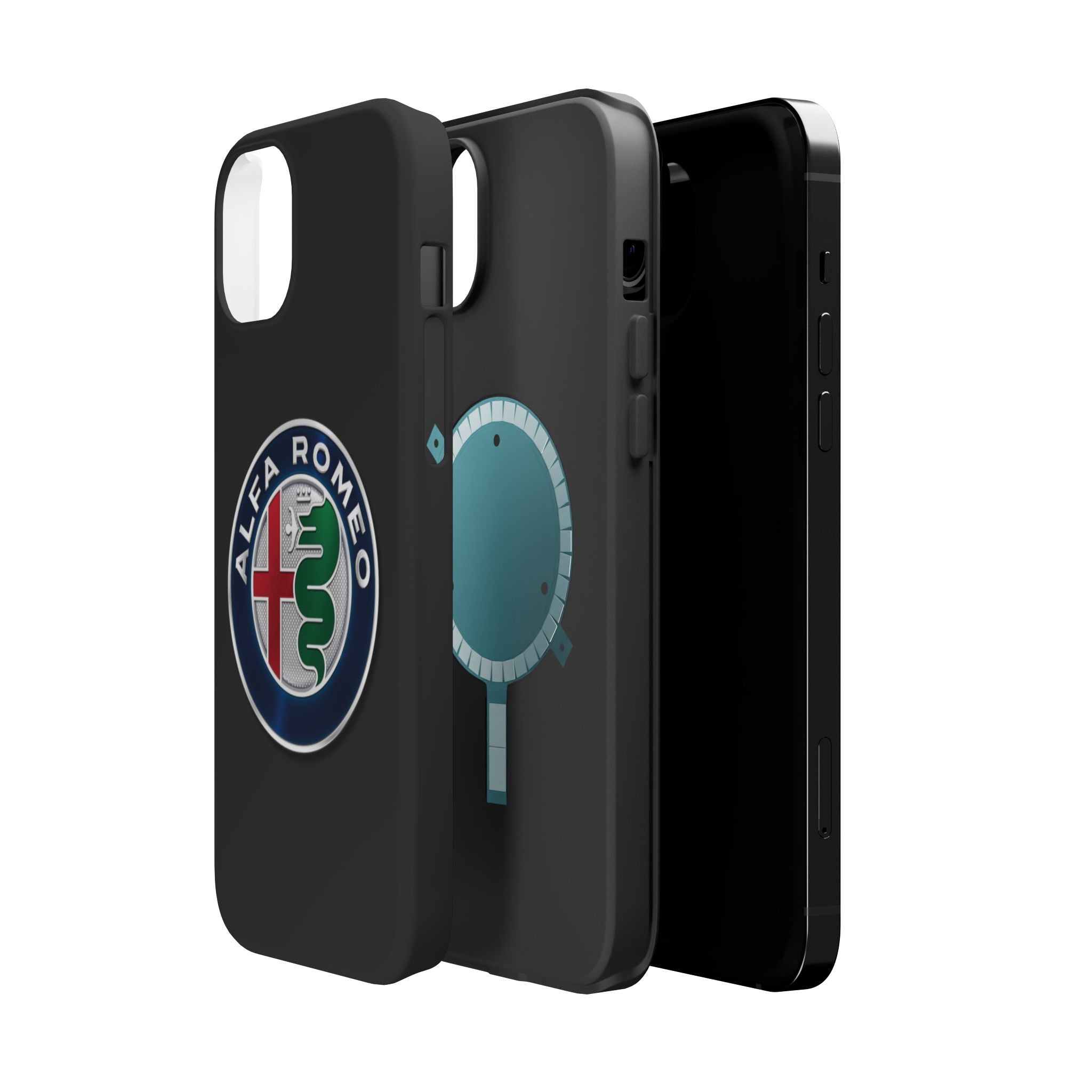 Alfa romeo black Magnetic Tough Cases