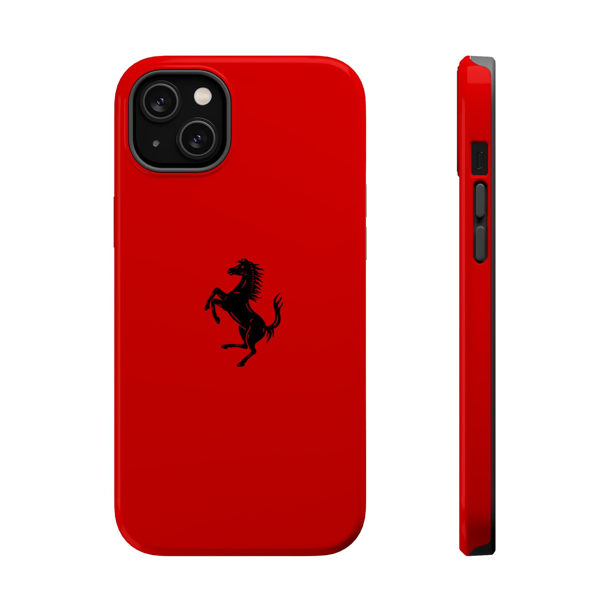 Ferrari horse Rosso corsa inspired Magnetic Tough Cases