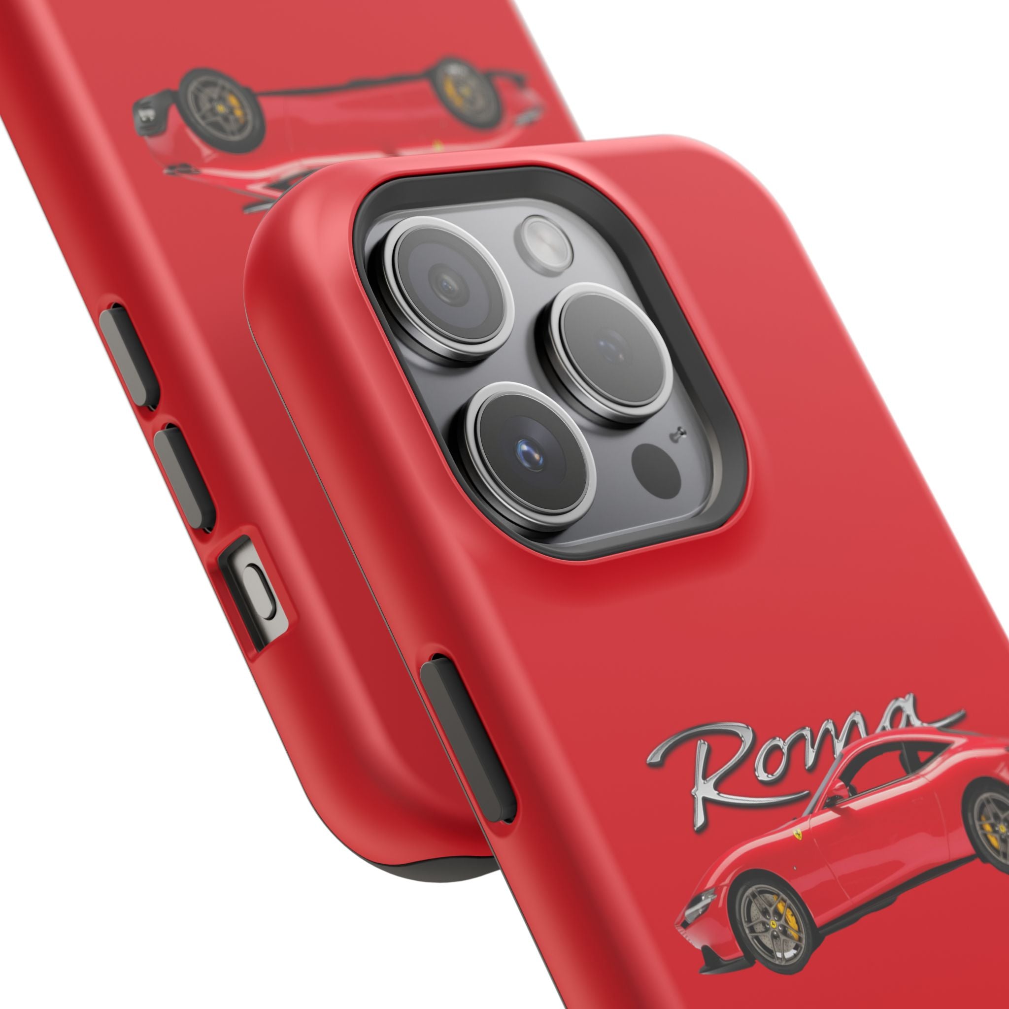 Ferrari Roma inspired Magnetic Tough Cases