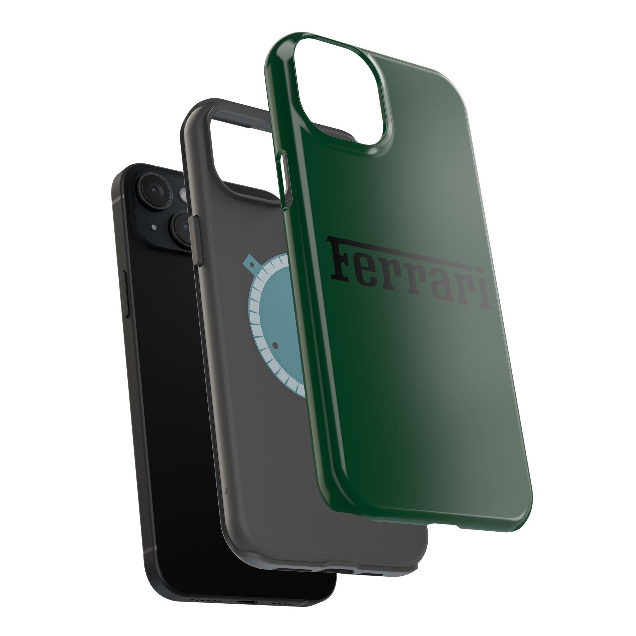 Ferrari Verde British inspired Magnetic Tough Cases