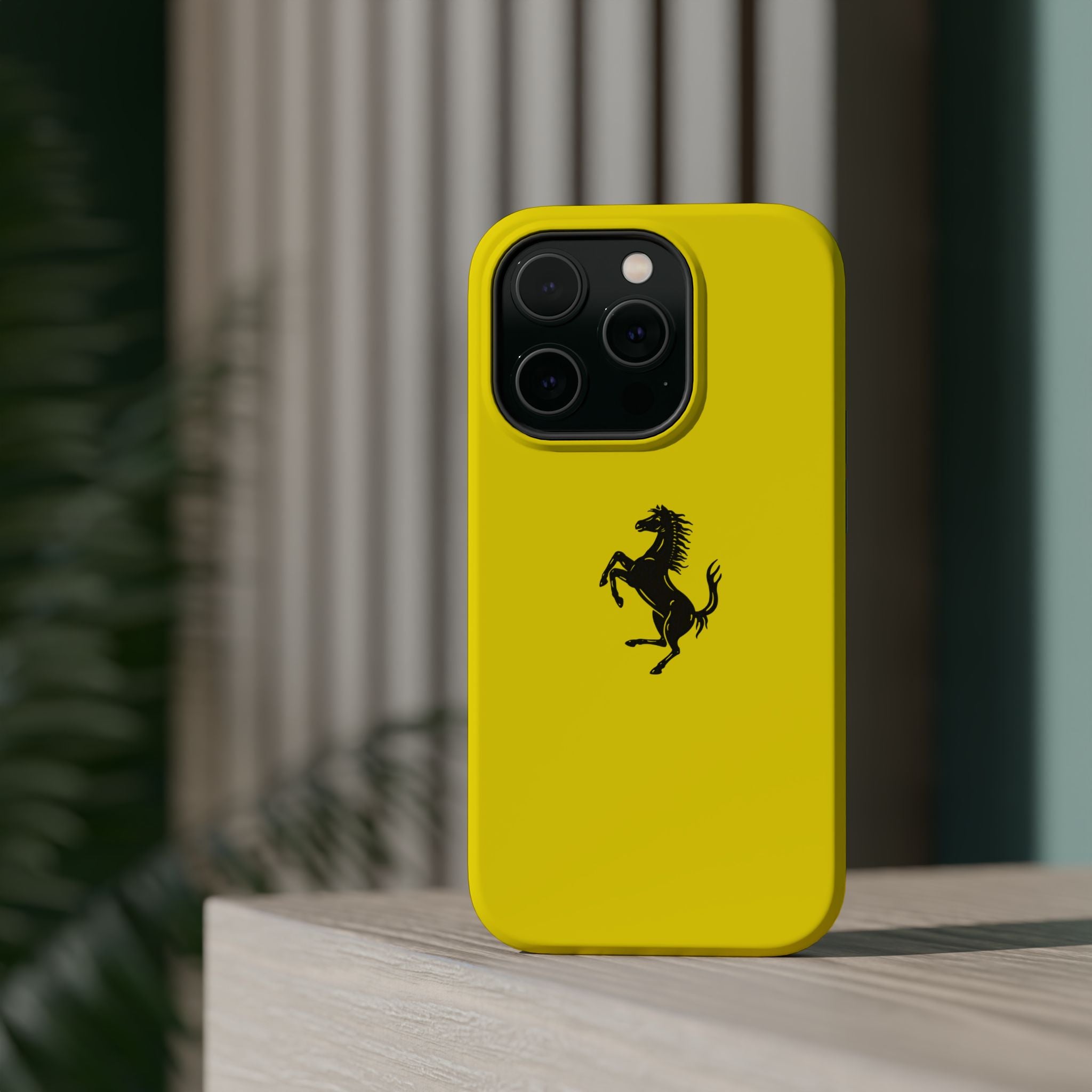 Ferrari horse giallo modena inspired Magnetic Tough Cases