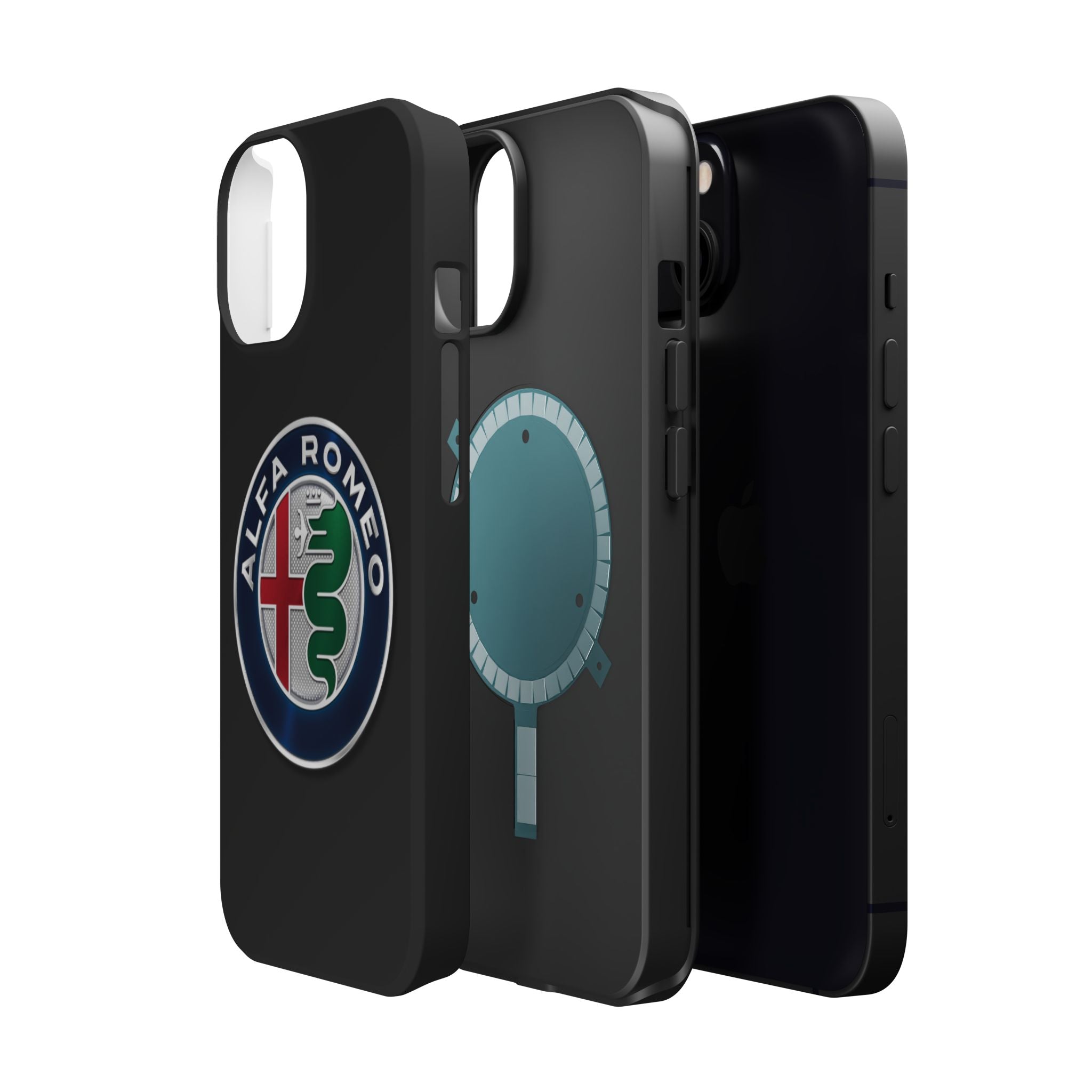 Vesuvio Gray inspired Magnetic Tough Cases