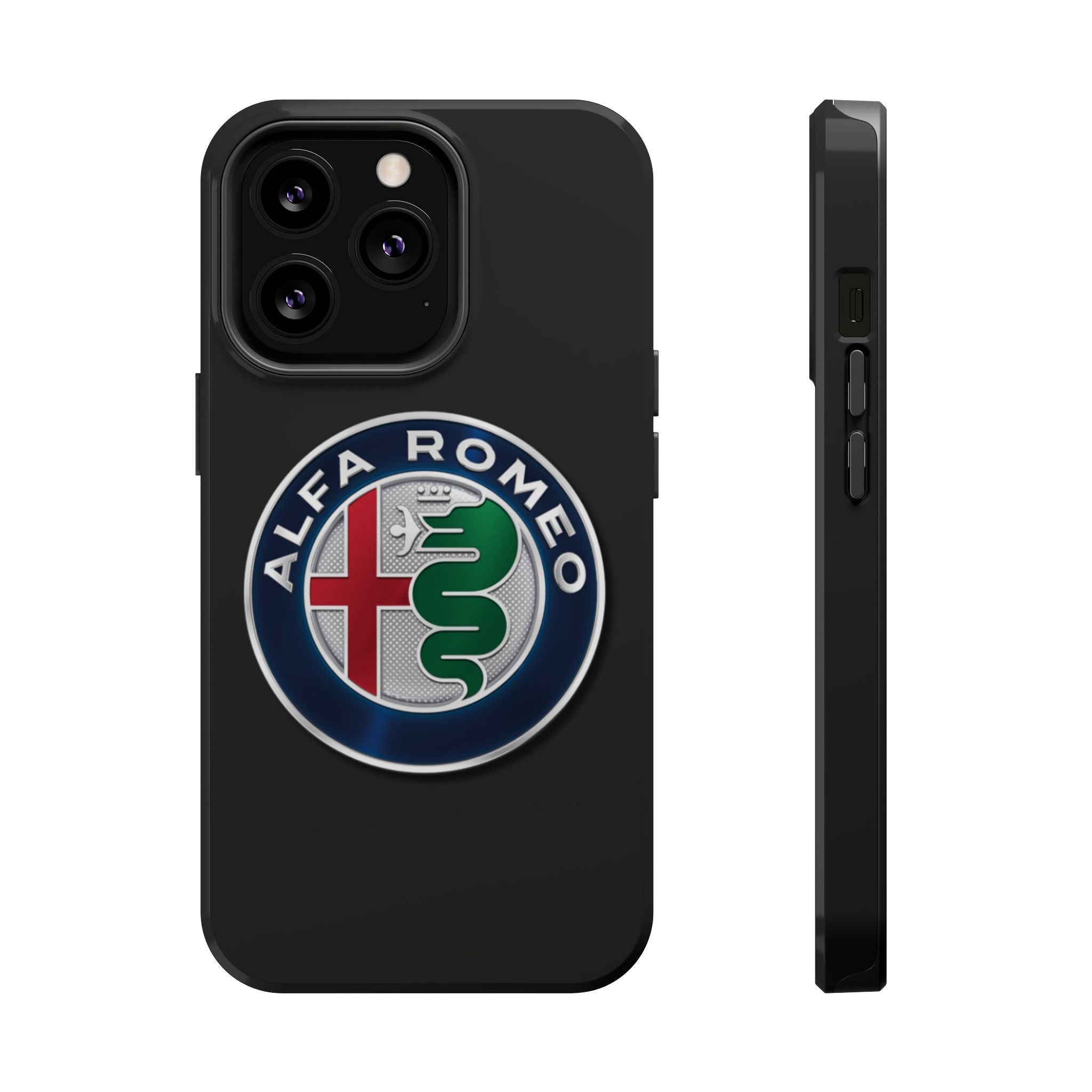 Alfa romeo black Magnetic Tough Cases