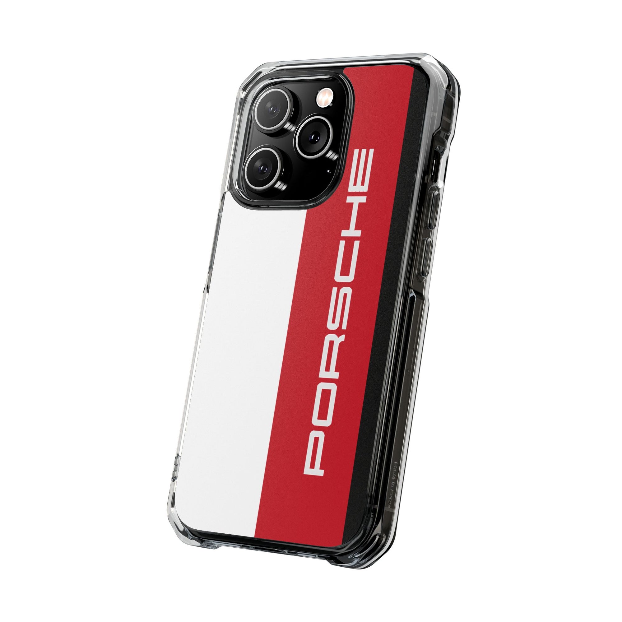 Motorsport case Magnetic Clear Impact Cases