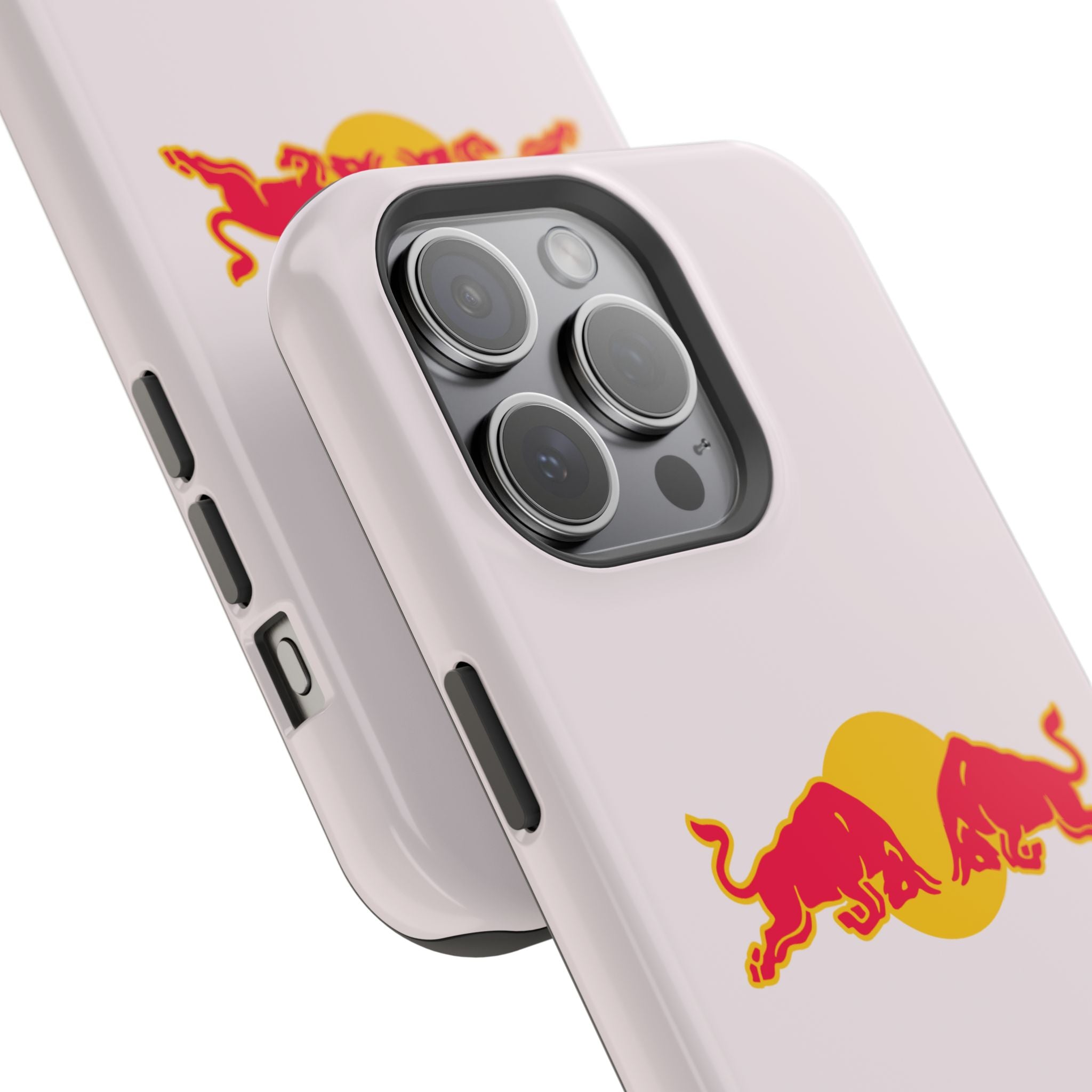 Red Bull white inspired Magnetic Tough Cases