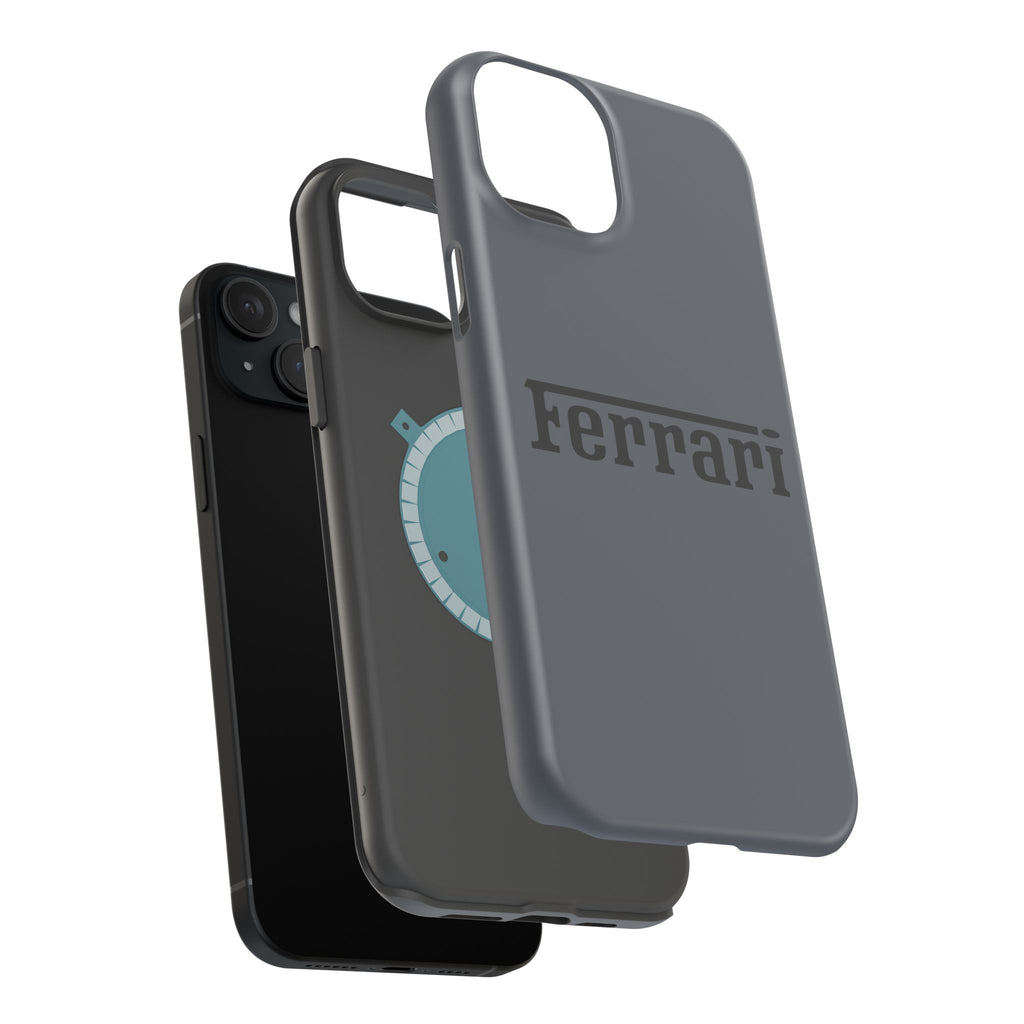 Ferrari Grigio Silverstone inspired Magnetic Tough Cases