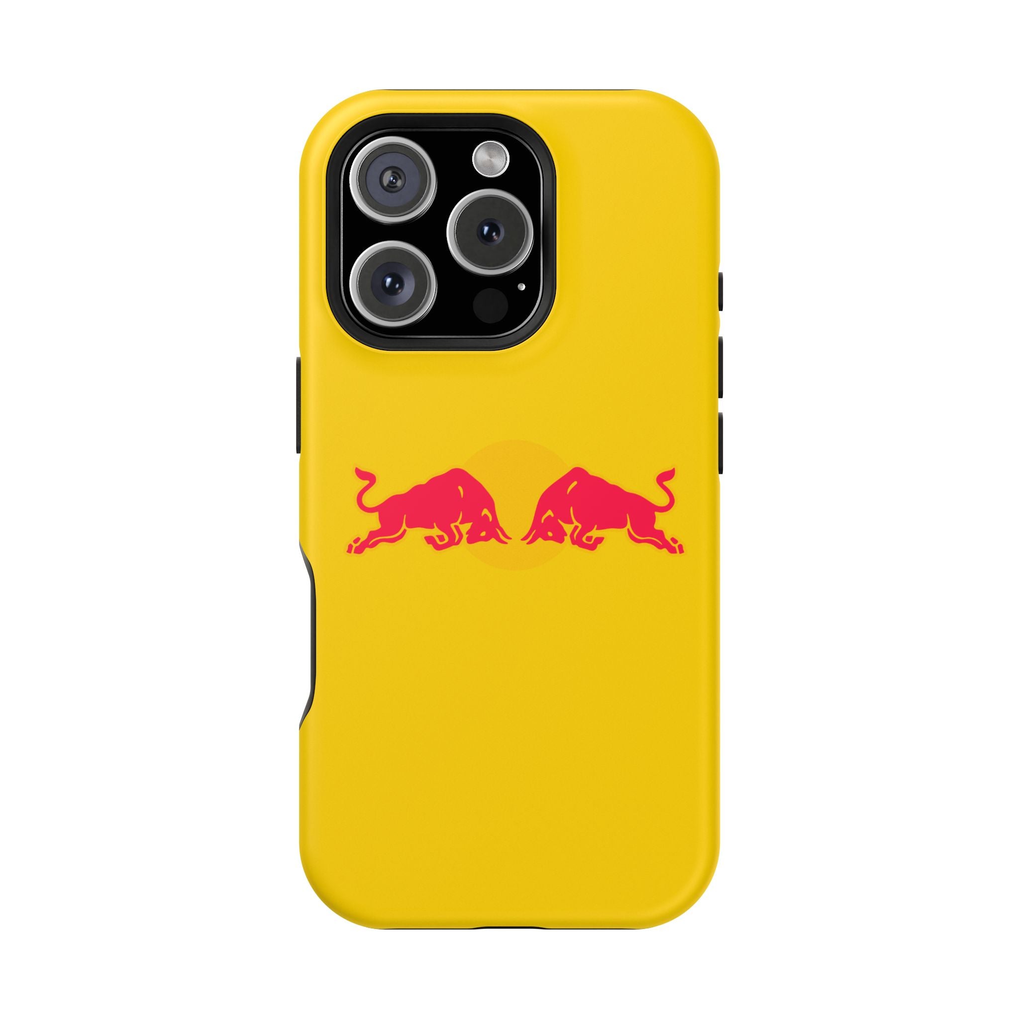 Red Bull yellow inspired Magnetic Tough Cases