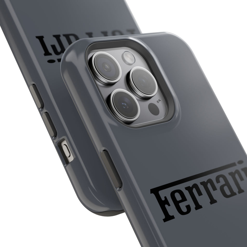 Ferrari Grigio Silverstone inspired Magnetic Tough Cases