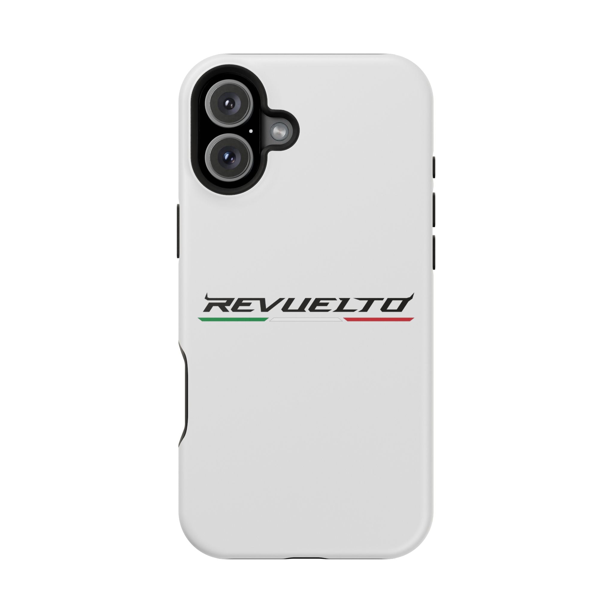 Lamborghini Revuelto White inspired Magnetic Tough Cases