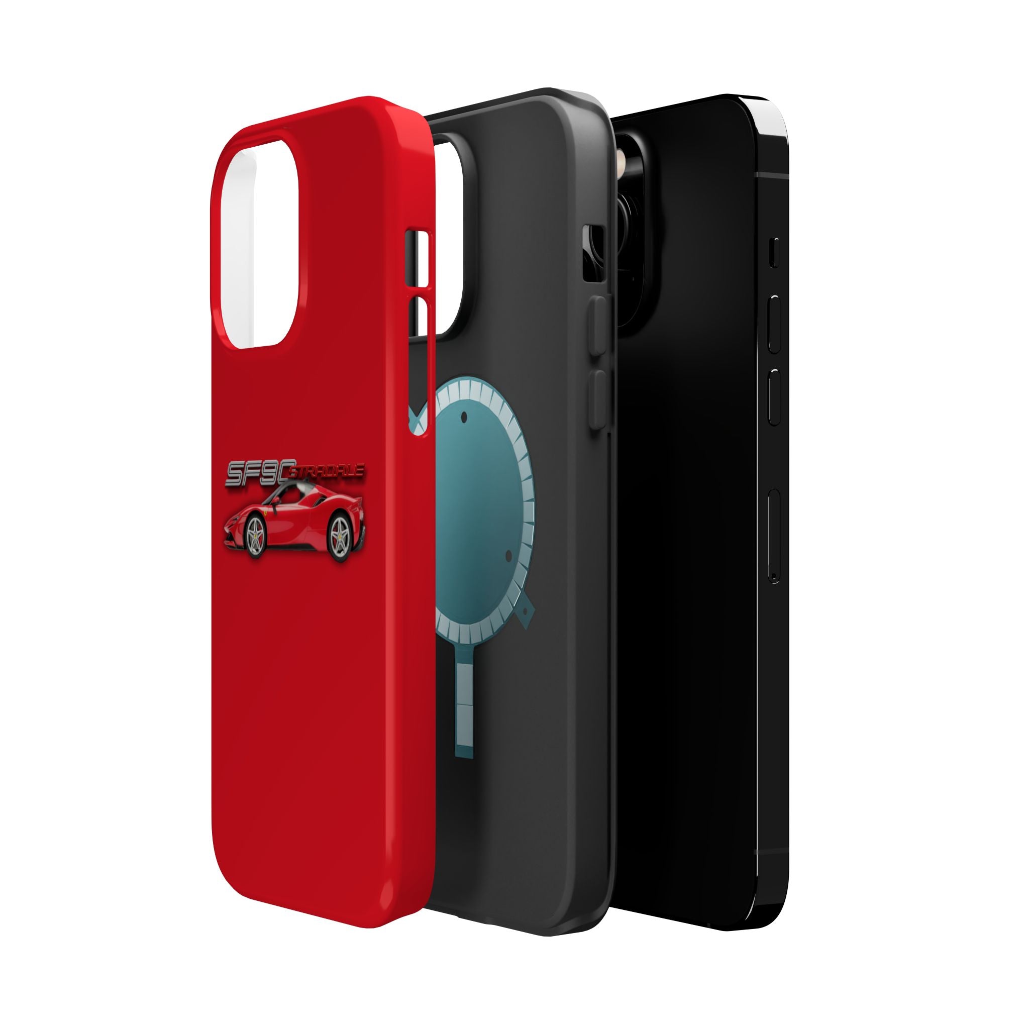 Ferrari SF90 Stradale inspired Magnetic Tough Cases