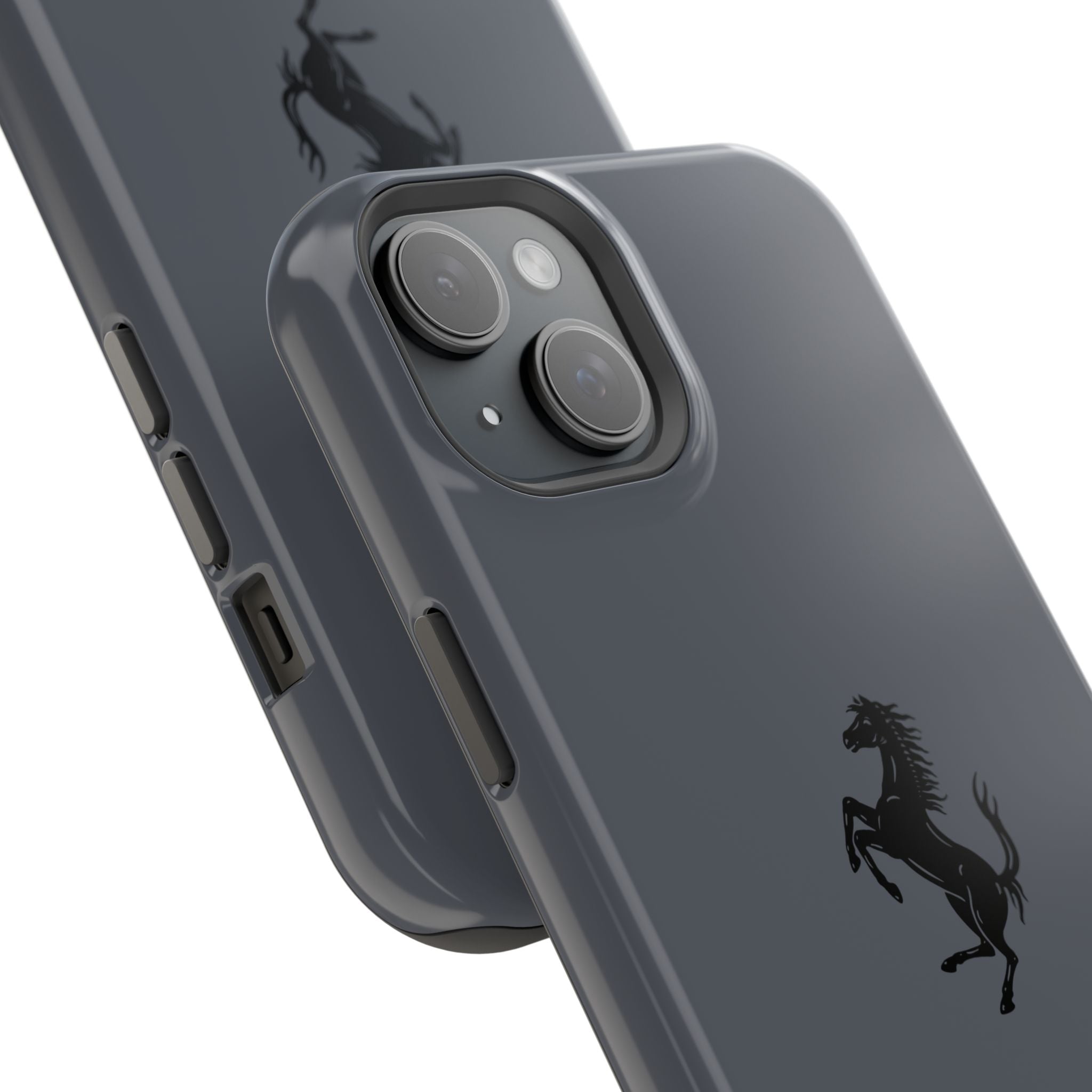 Ferrari horse Grigio silverstone inspired Magnetic Tough Cases