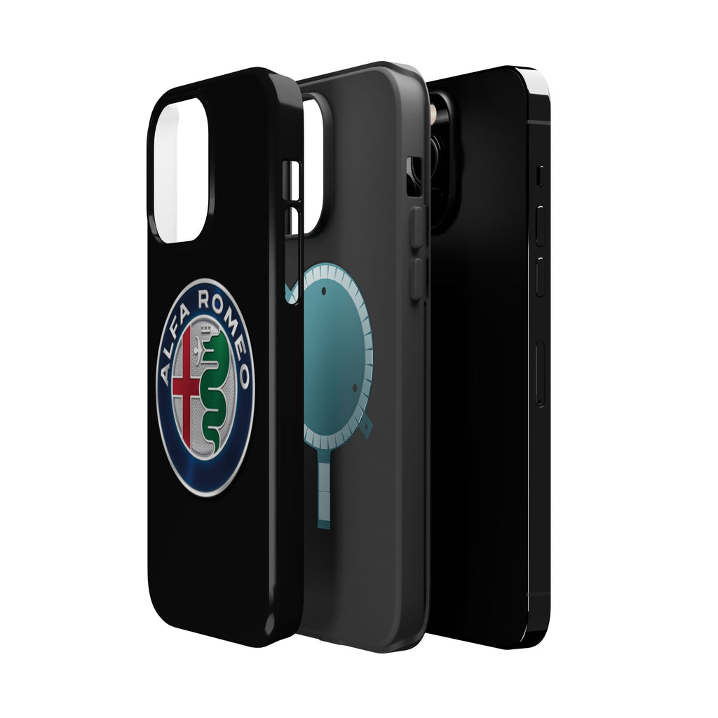 Alfa romeo Dark black inspired Magnetic Tough Cases