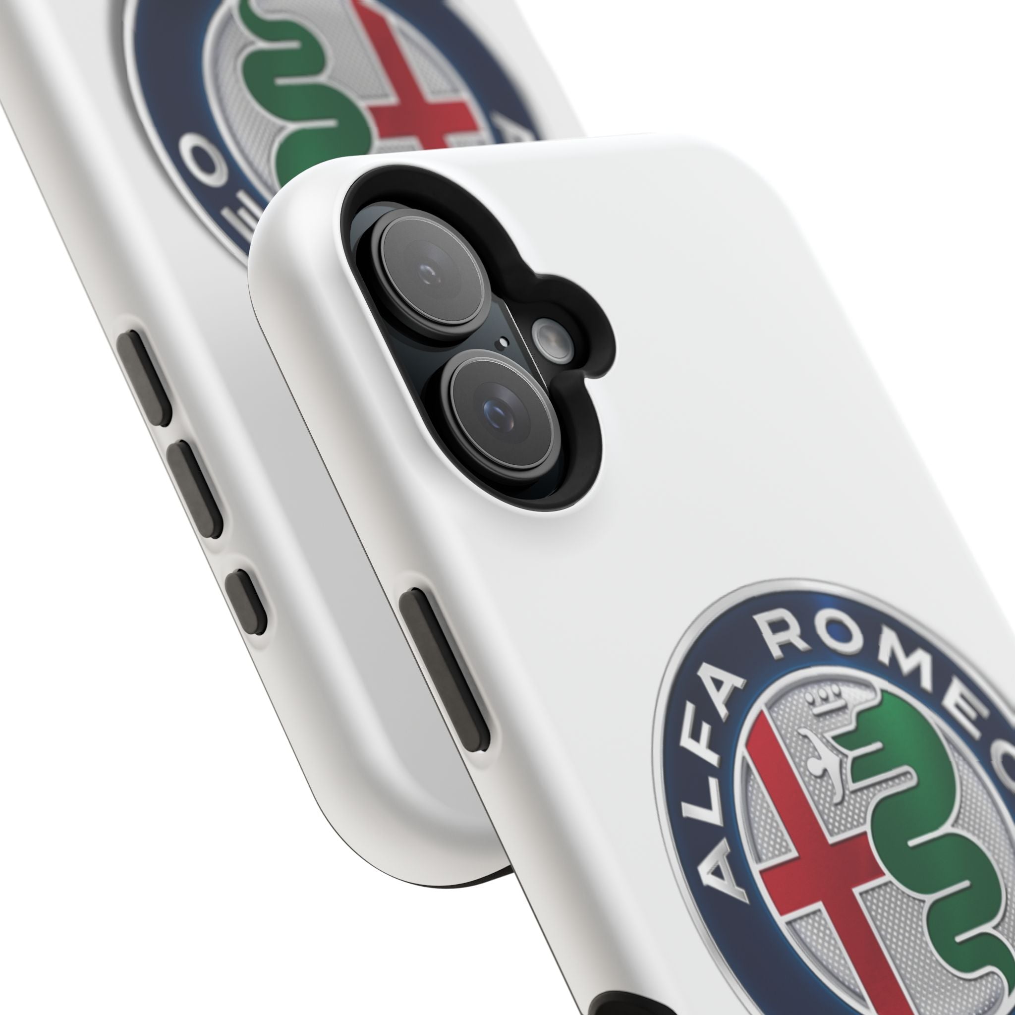 Alfa Romeo White Magnetic Tough Cases