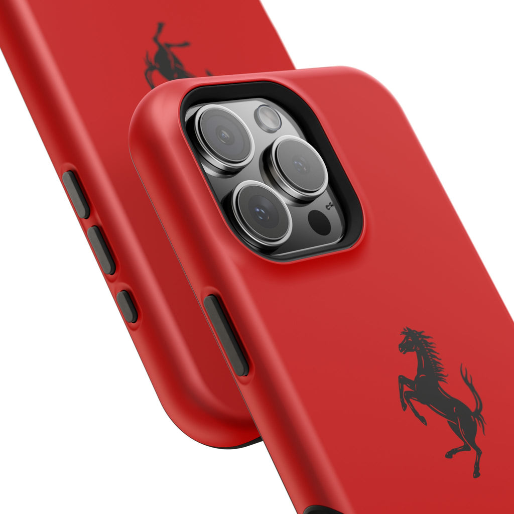 Ferrari horse Rosso corsa inspired Magnetic Tough Cases