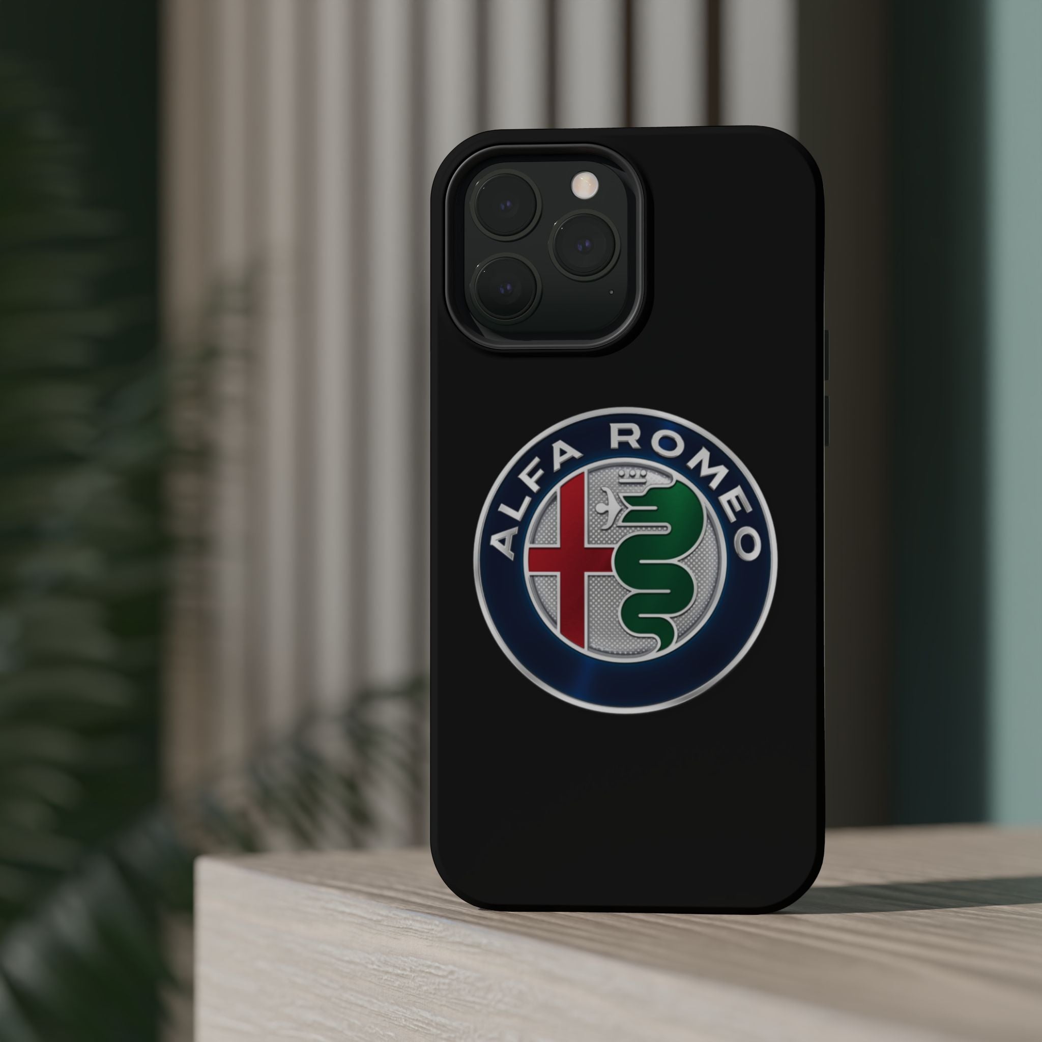 Alfa romeo Dark black inspired Magnetic Tough Cases