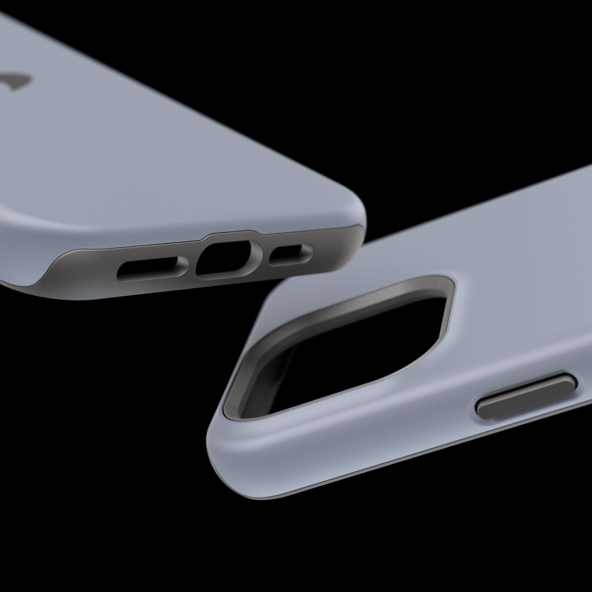 Titanium silver McLaren inspired Magnetic Tough Cases
