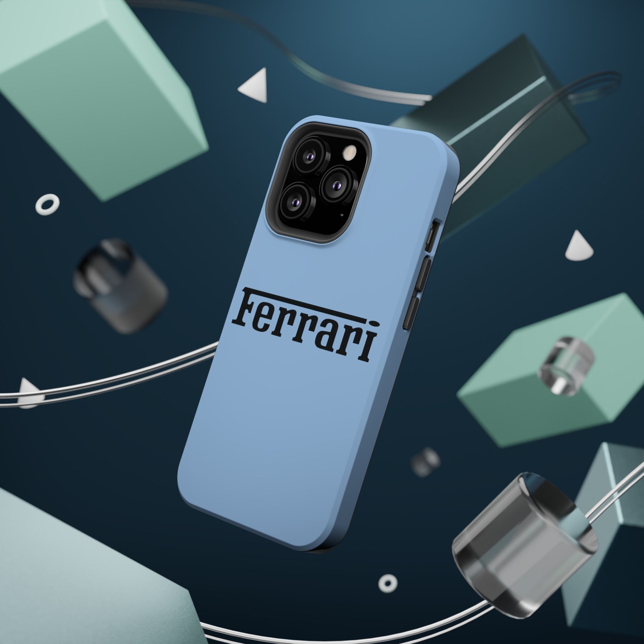 Ferrari Grigio Alloy inspired Magnetic Tough Cases