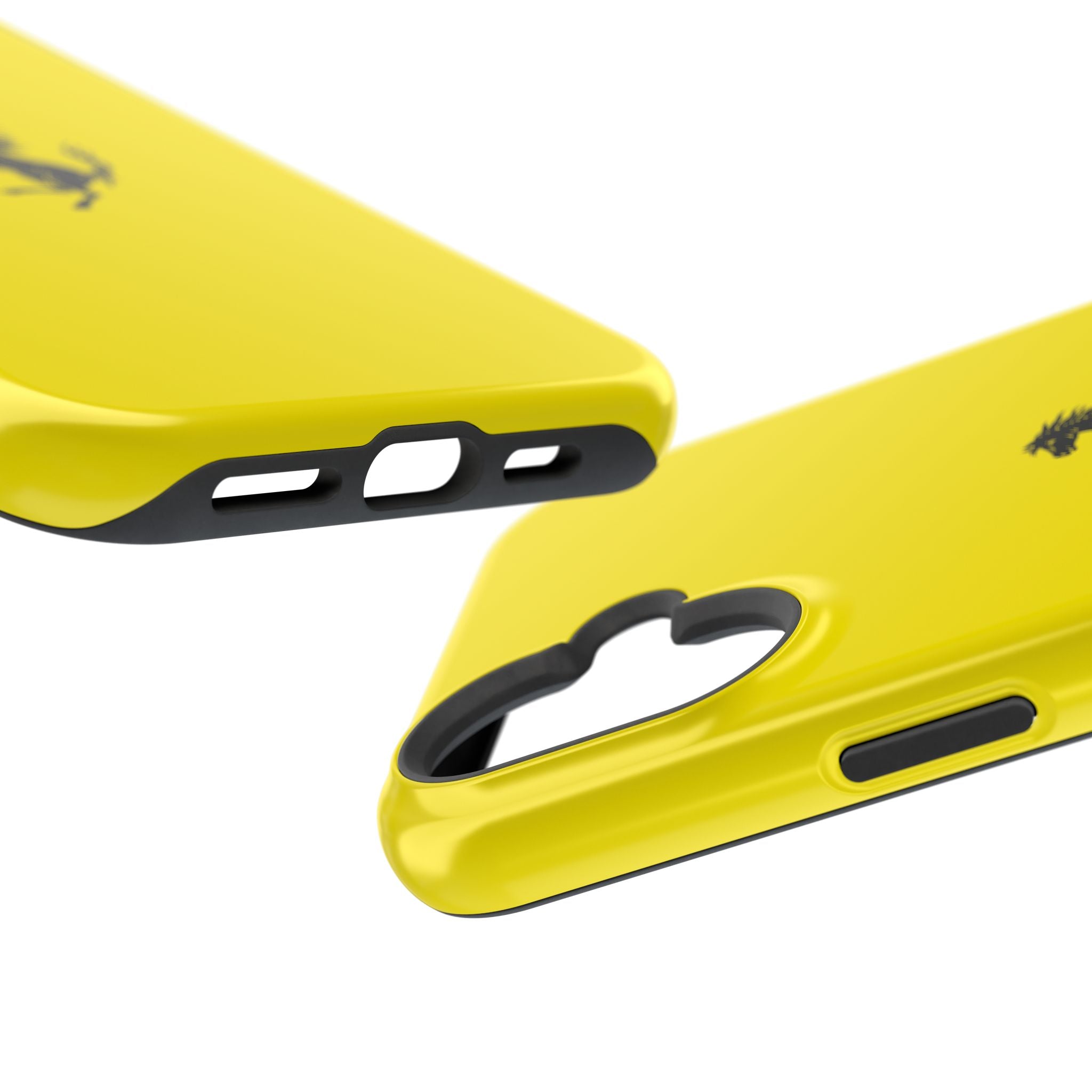 Ferrari horse Giallo Modena inspired Tough Cases