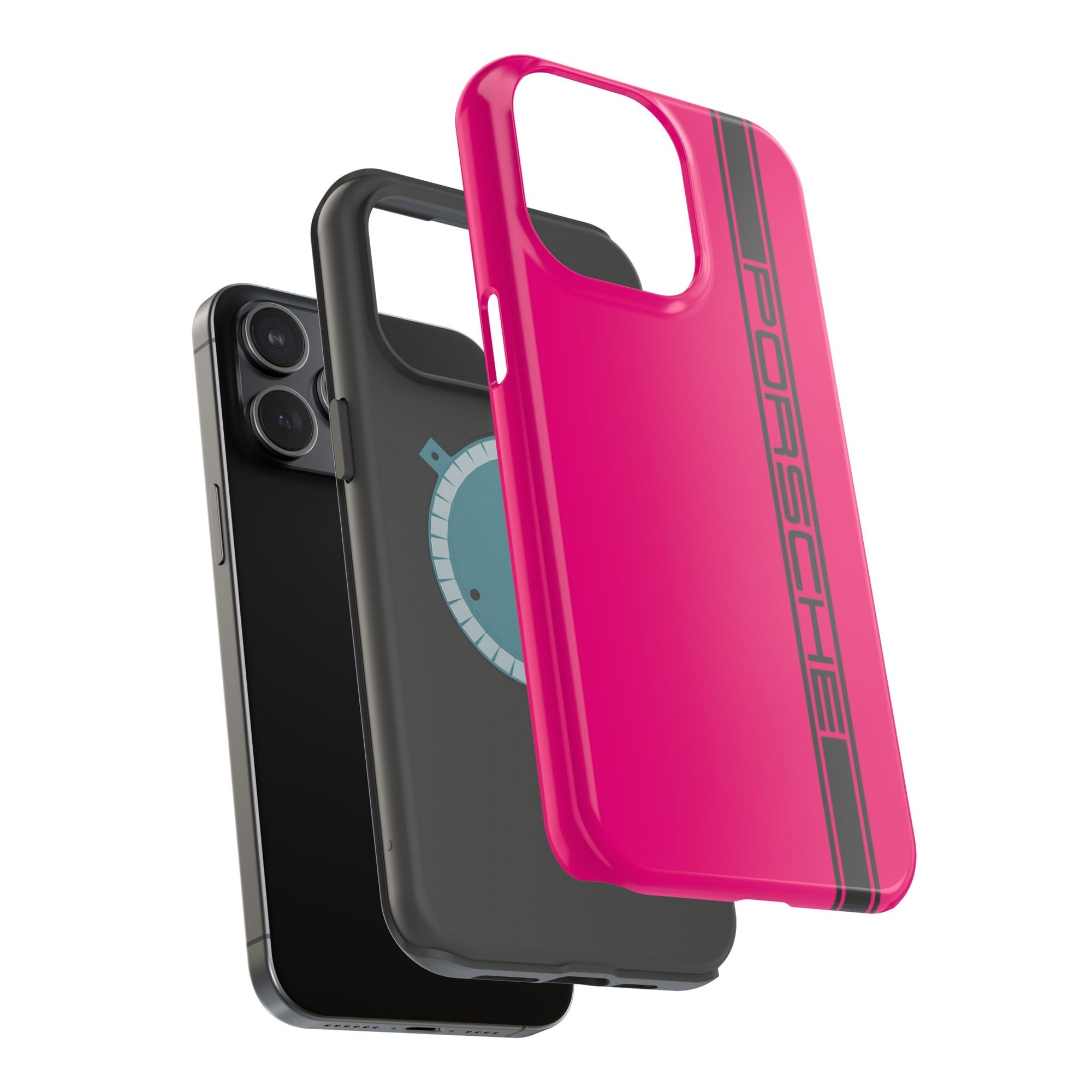 Porsche Rubystar colored inspired Magnetic Tough Cases