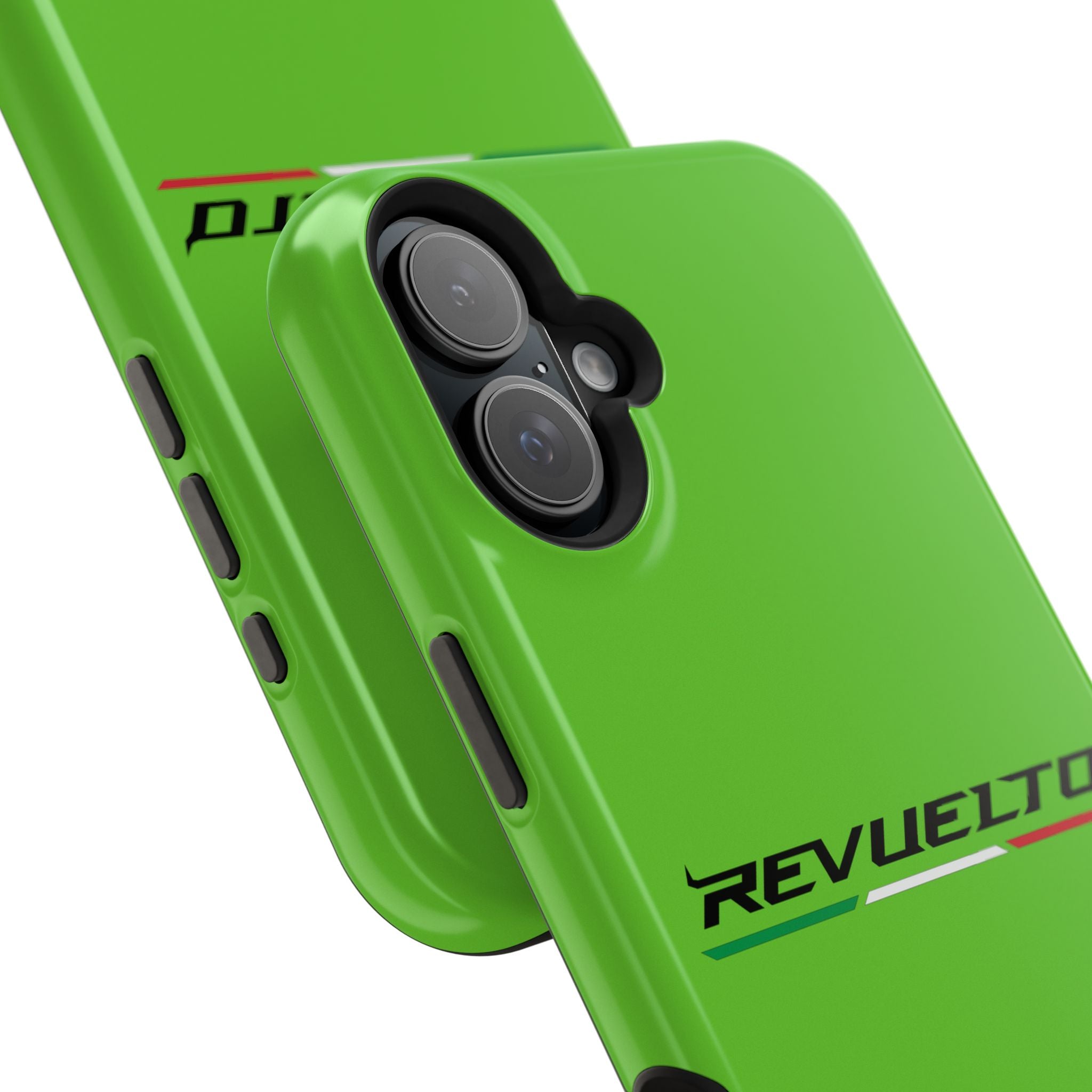 Lamborghini Revuelto Green inspired Magnetic Tough Cases