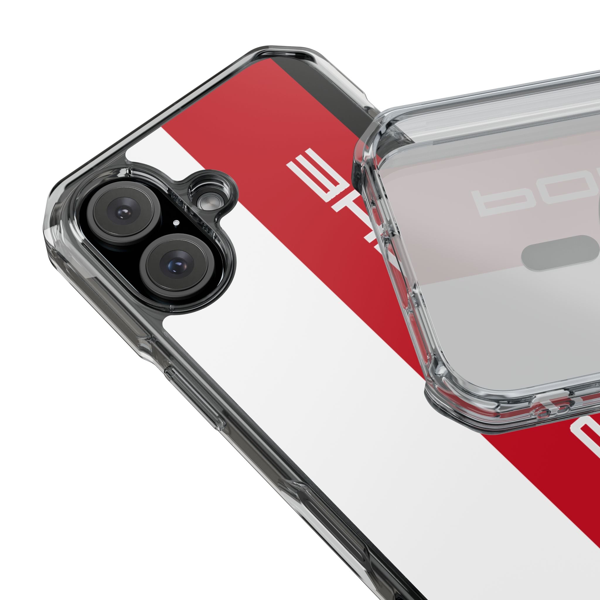 Motorsport case Magnetic Clear Impact Cases