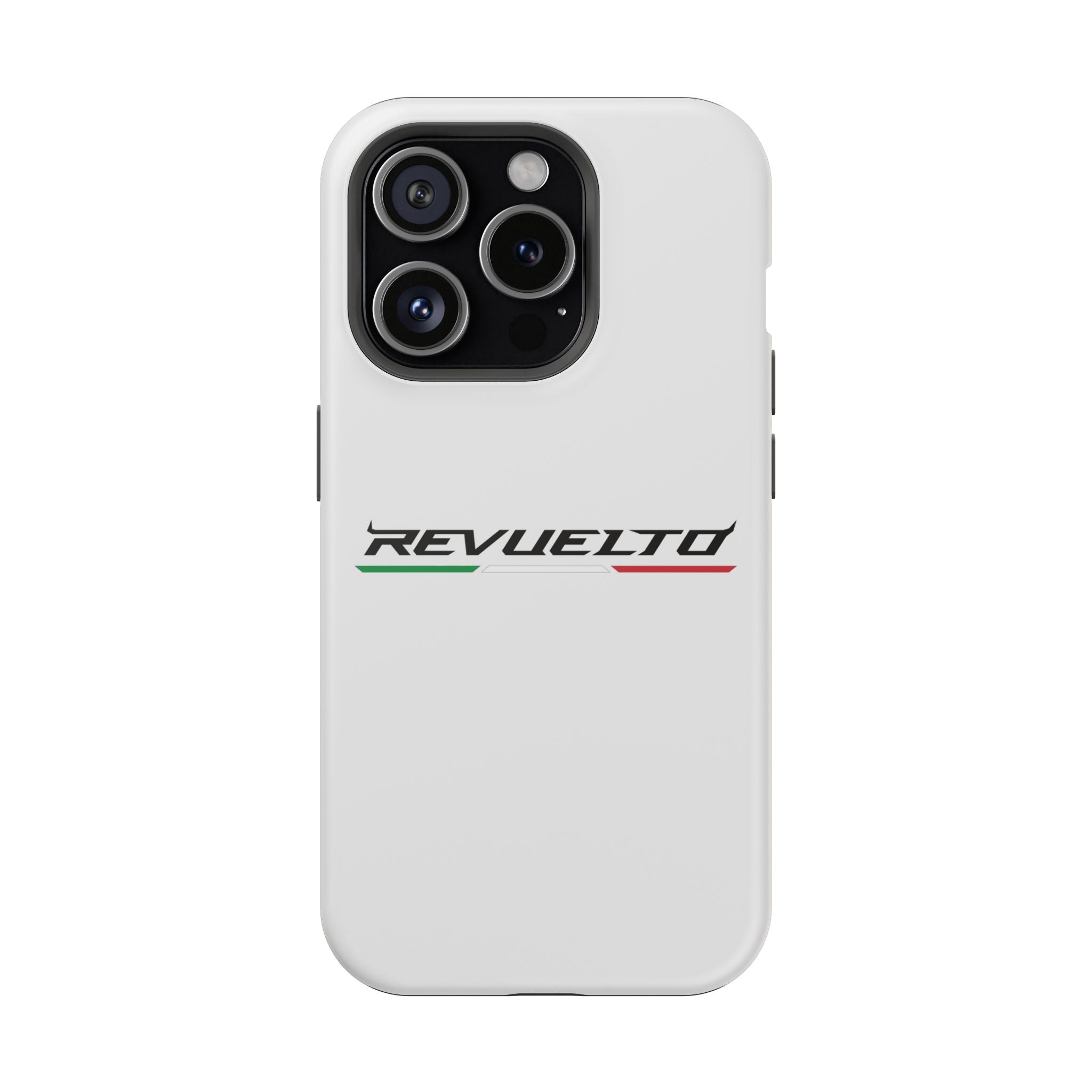 Lamborghini Revuelto White inspired Magnetic Tough Cases