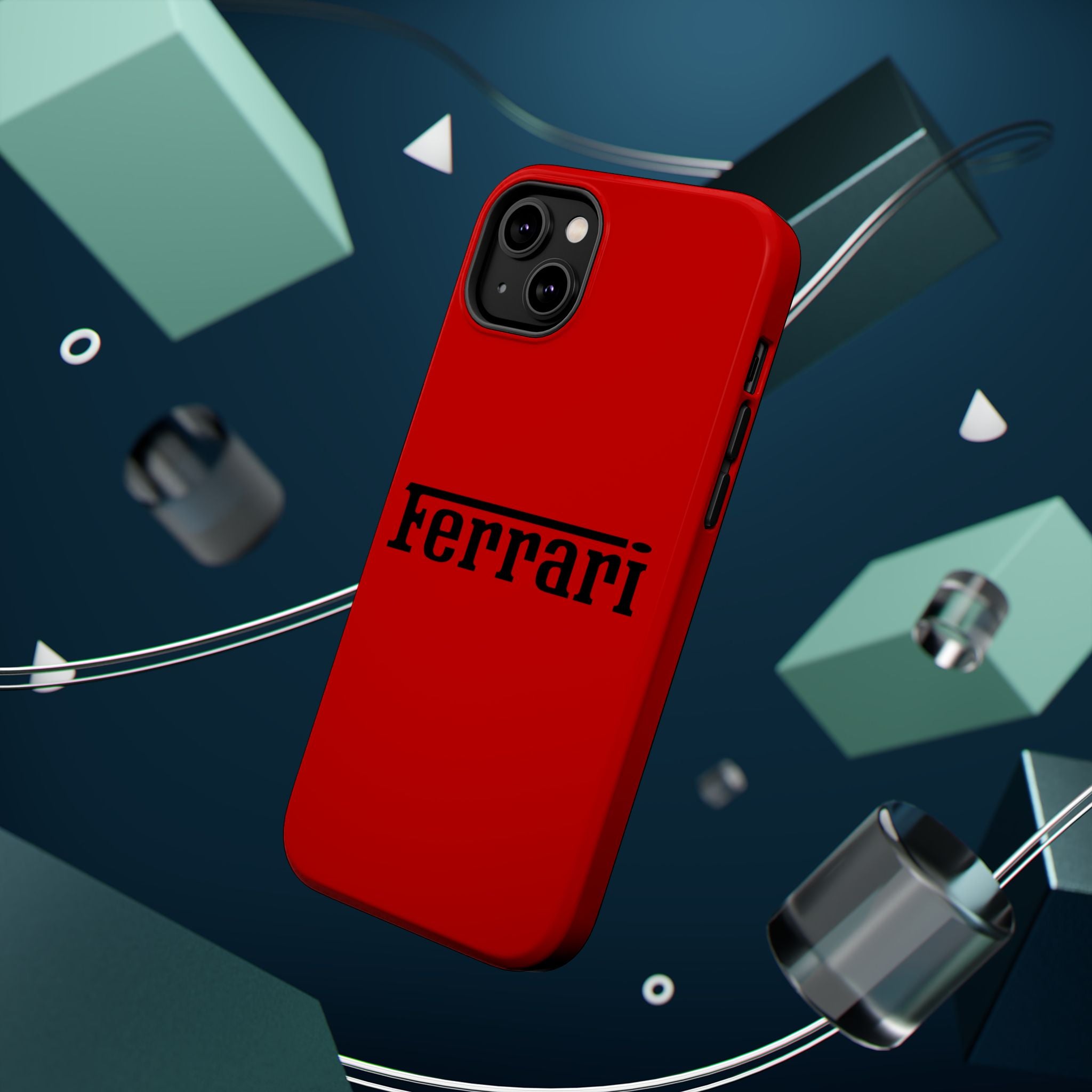 Ferrari Rosso Corsa inspired Magnetic Tough Cases