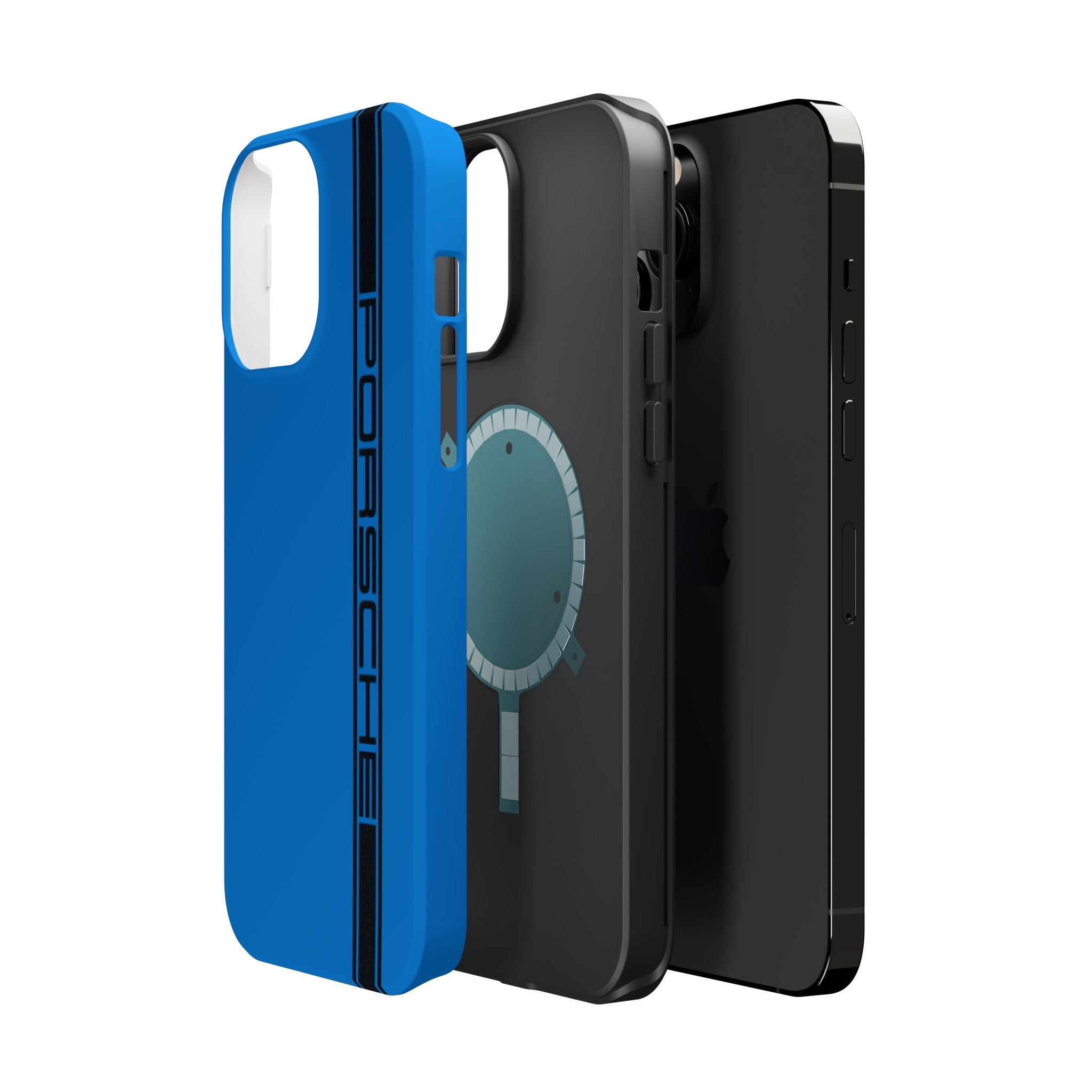 Porsche Riviera Blue inspired Magnetic Tough Cases