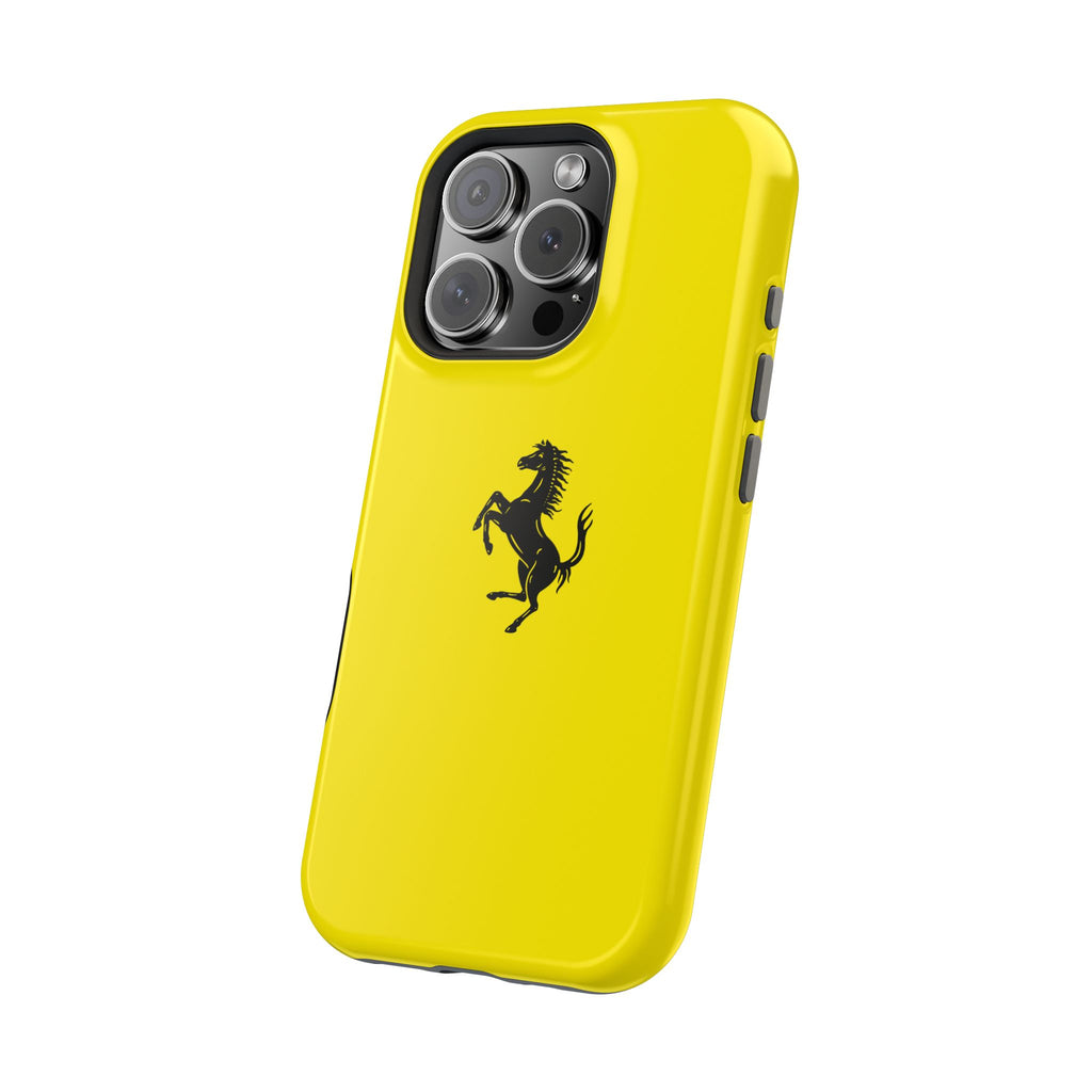 Ferrari horse giallo modena inspired Magnetic Tough Cases