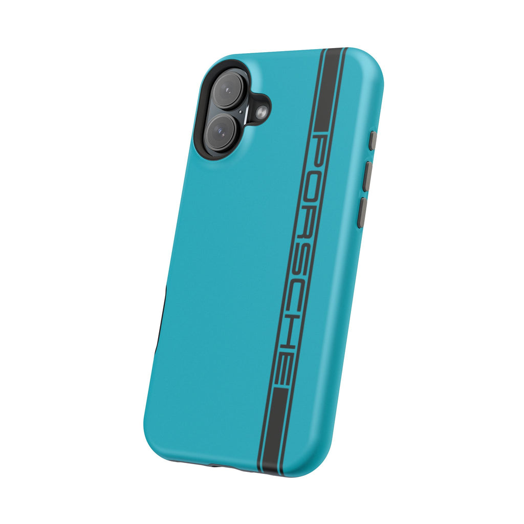 Porsche Miami blue inspired Magnetic Tough Cases