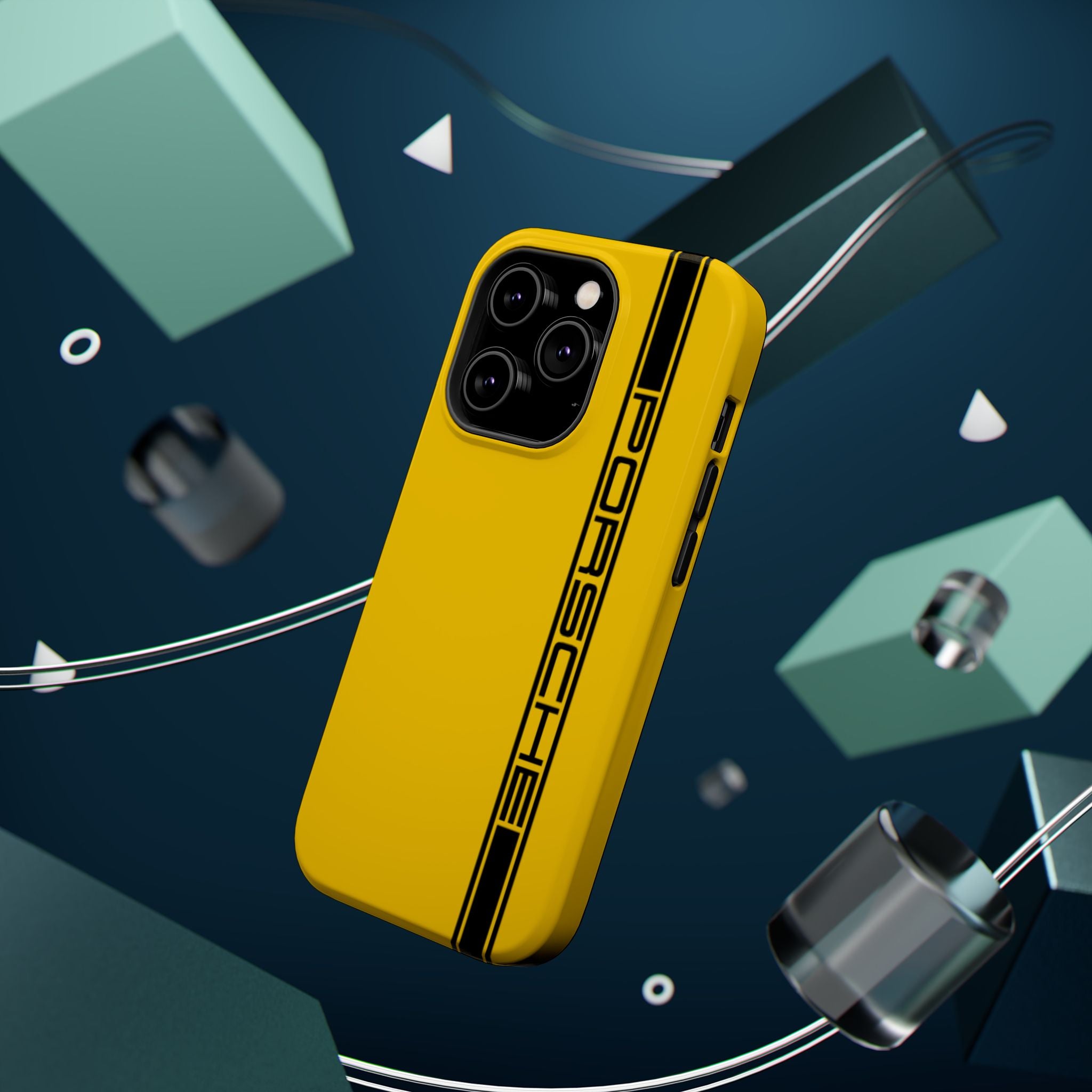 Porsche Speed yellow inspired Magnetic Tough Cases