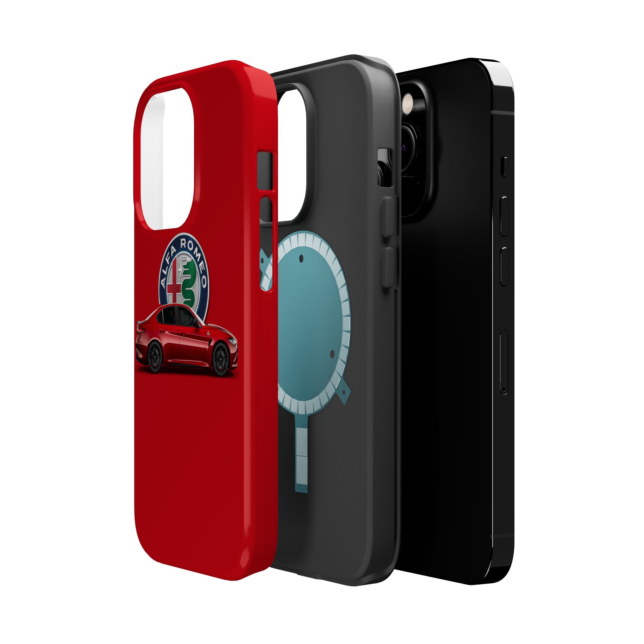 Alfa Romeo inspired Magnetic Tough Cases