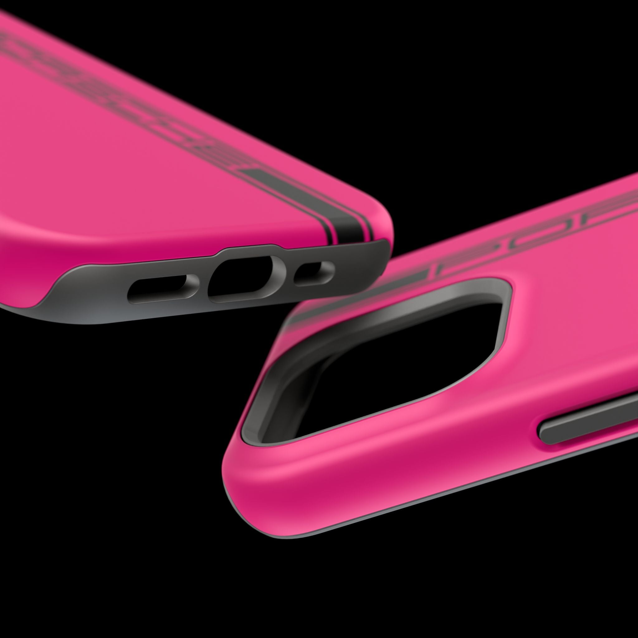 Porsche Rubystar colored inspired Magnetic Tough Cases