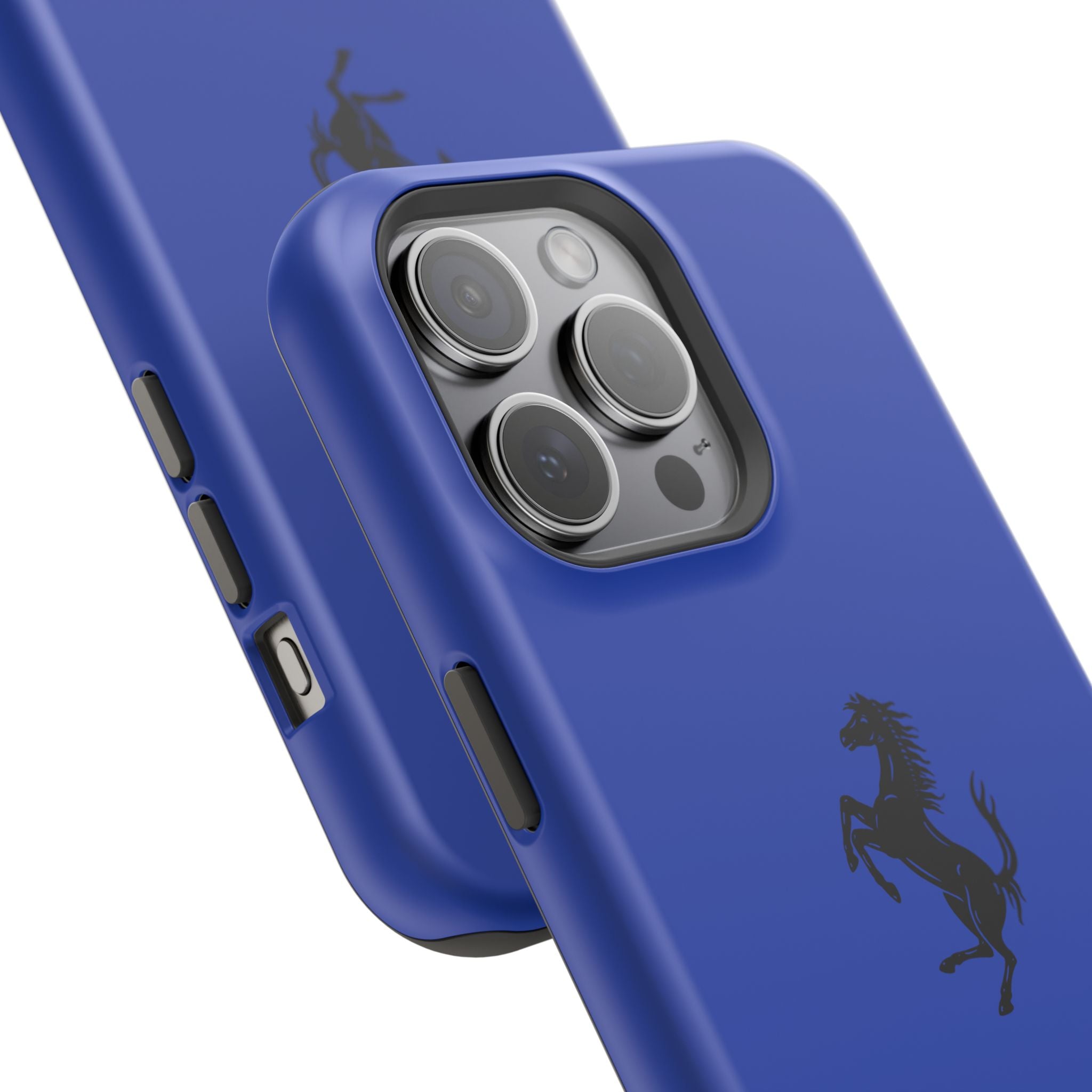 Ferrari horse blu Tour de France inspired Magnetic Tough Cases