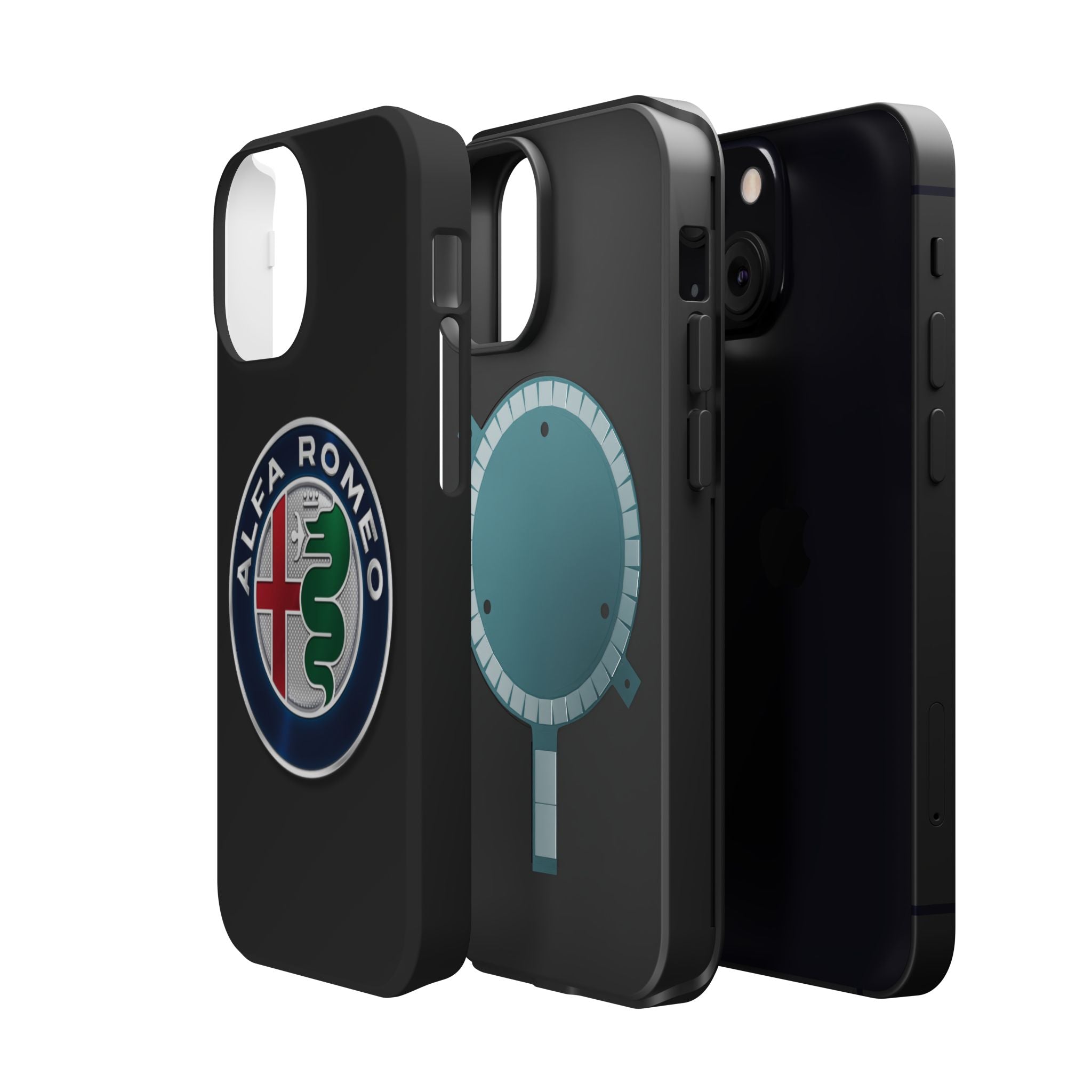 Vesuvio Gray inspired Magnetic Tough Cases
