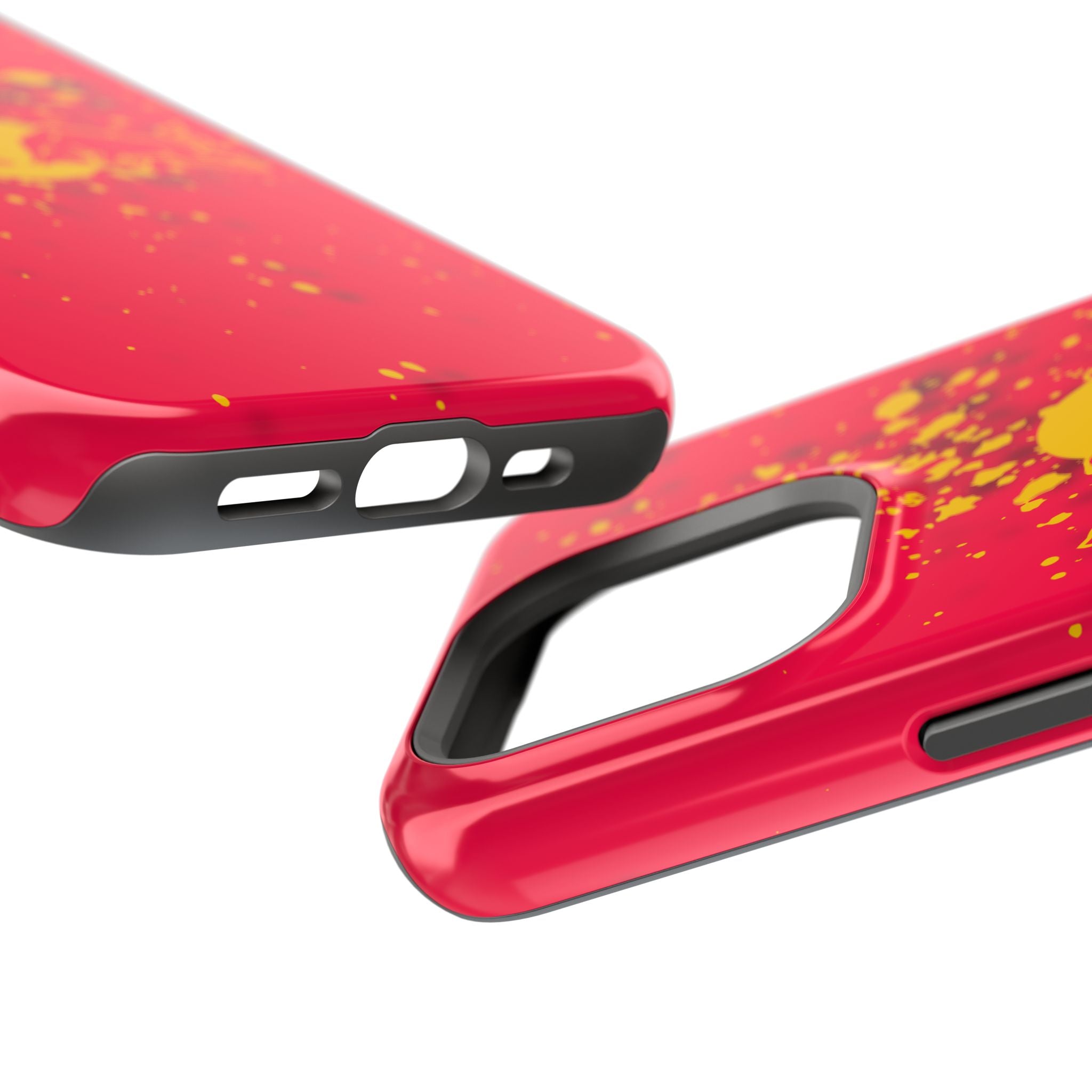 Red Bull with yellow splash inspired Magnetic Tough Cases