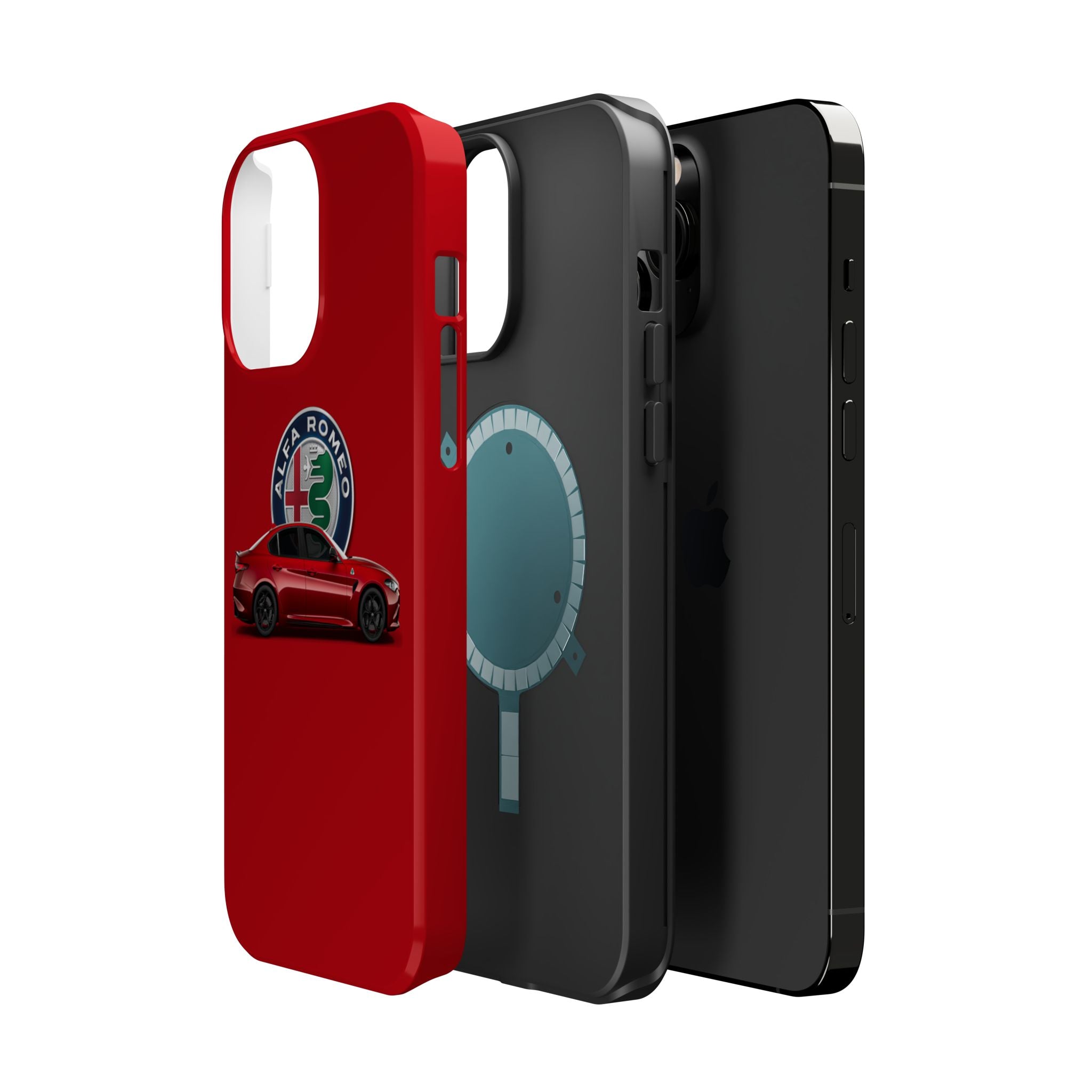 Alfa Romeo inspired Magnetic Tough Cases