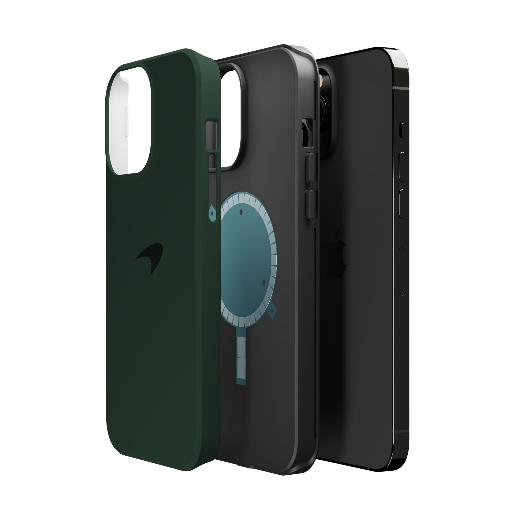 Racing green mclaren inspired Magnetic Tough Cases