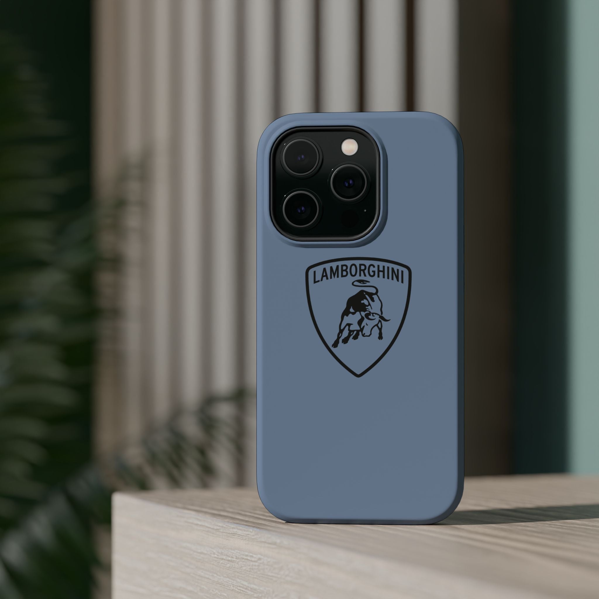 Lamborghini Azzurro Thetys inspired Magnetic Tough Cases