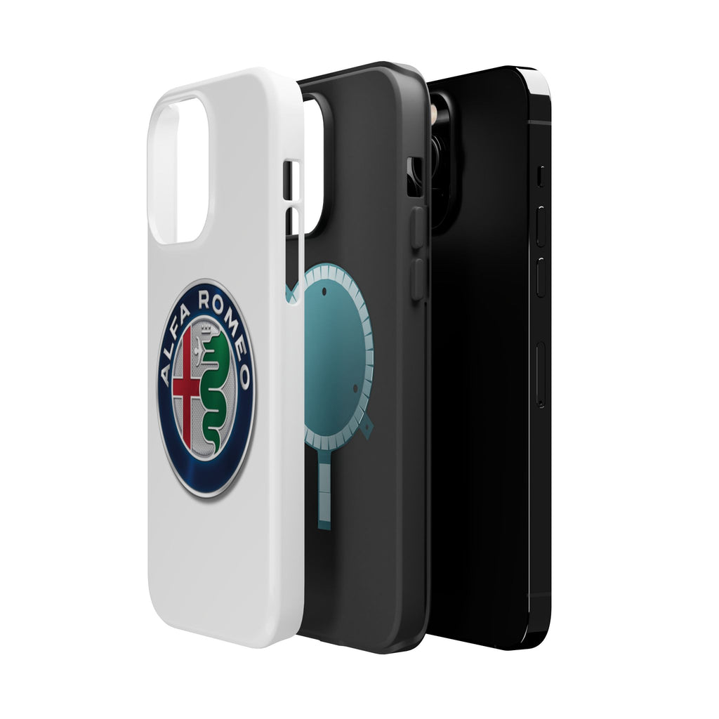 Alfa Romeo White Magnetic Tough Cases