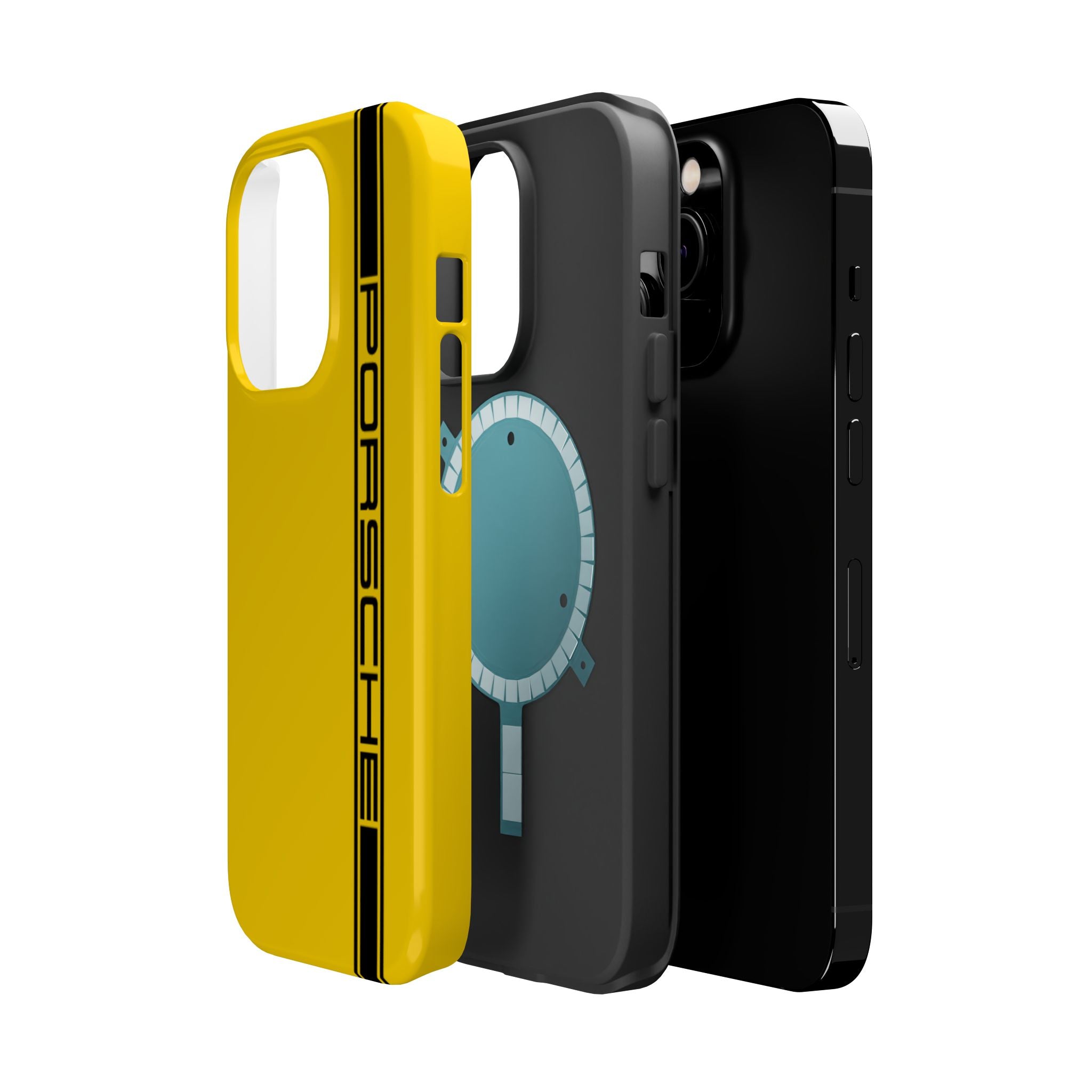 Porsche Speed yellow inspired Magnetic Tough Cases
