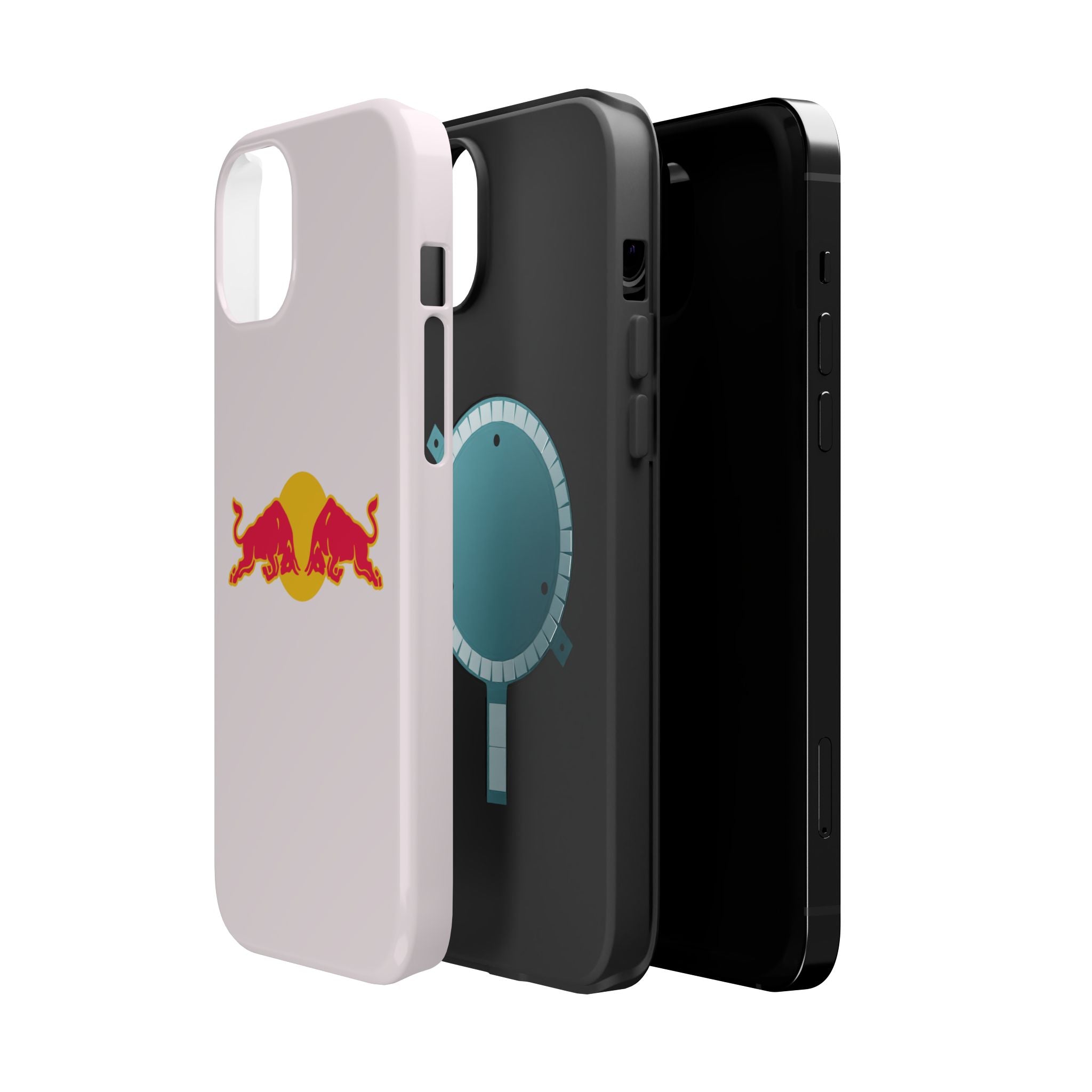 Red Bull white inspired Magnetic Tough Cases