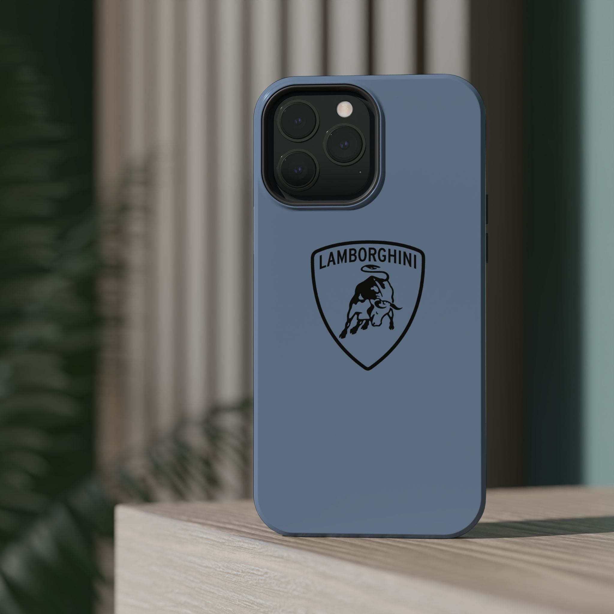 Lamborghini Azzurro Thetys inspired Magnetic Tough Cases