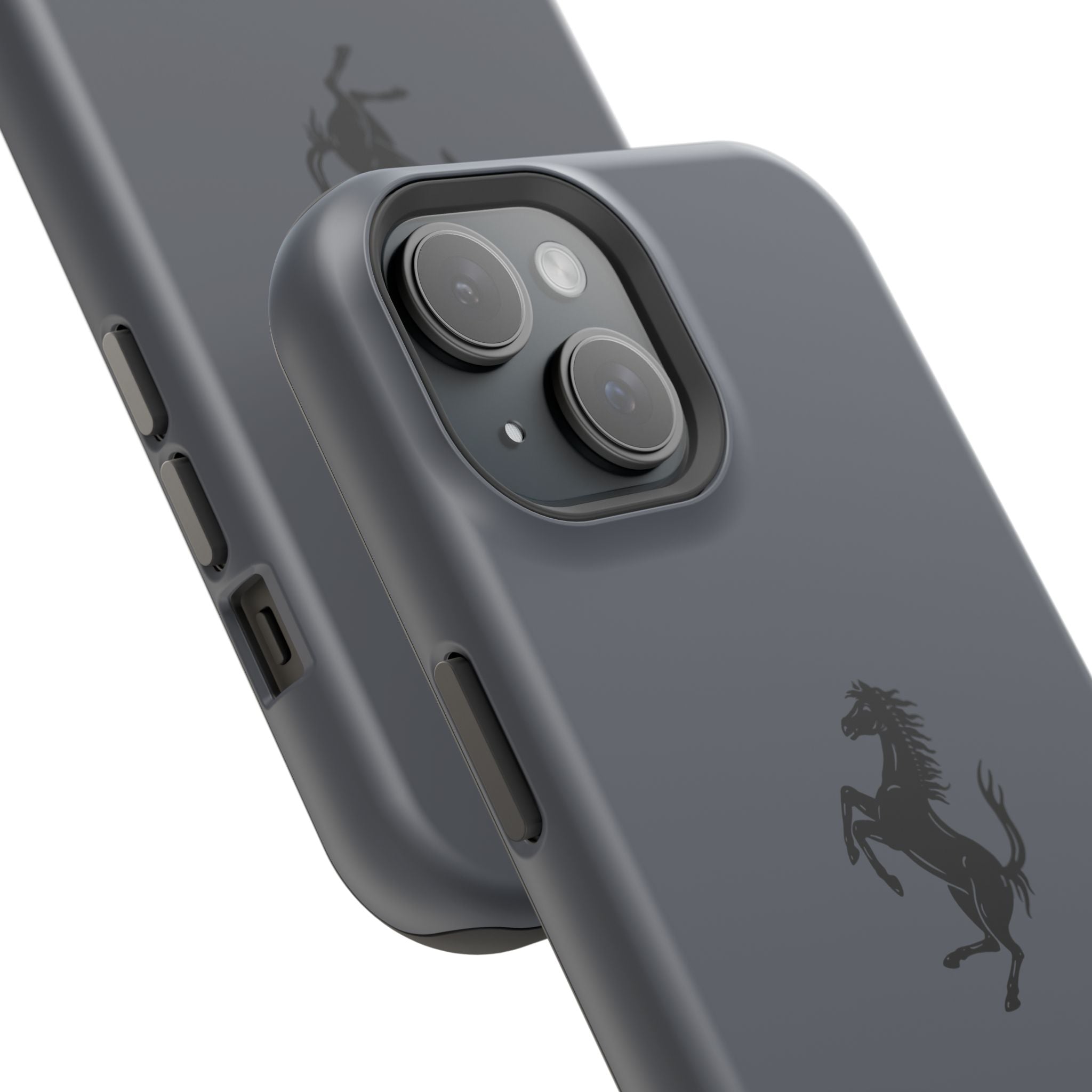 Ferrari horse Grigio silverstone inspired Magnetic Tough Cases