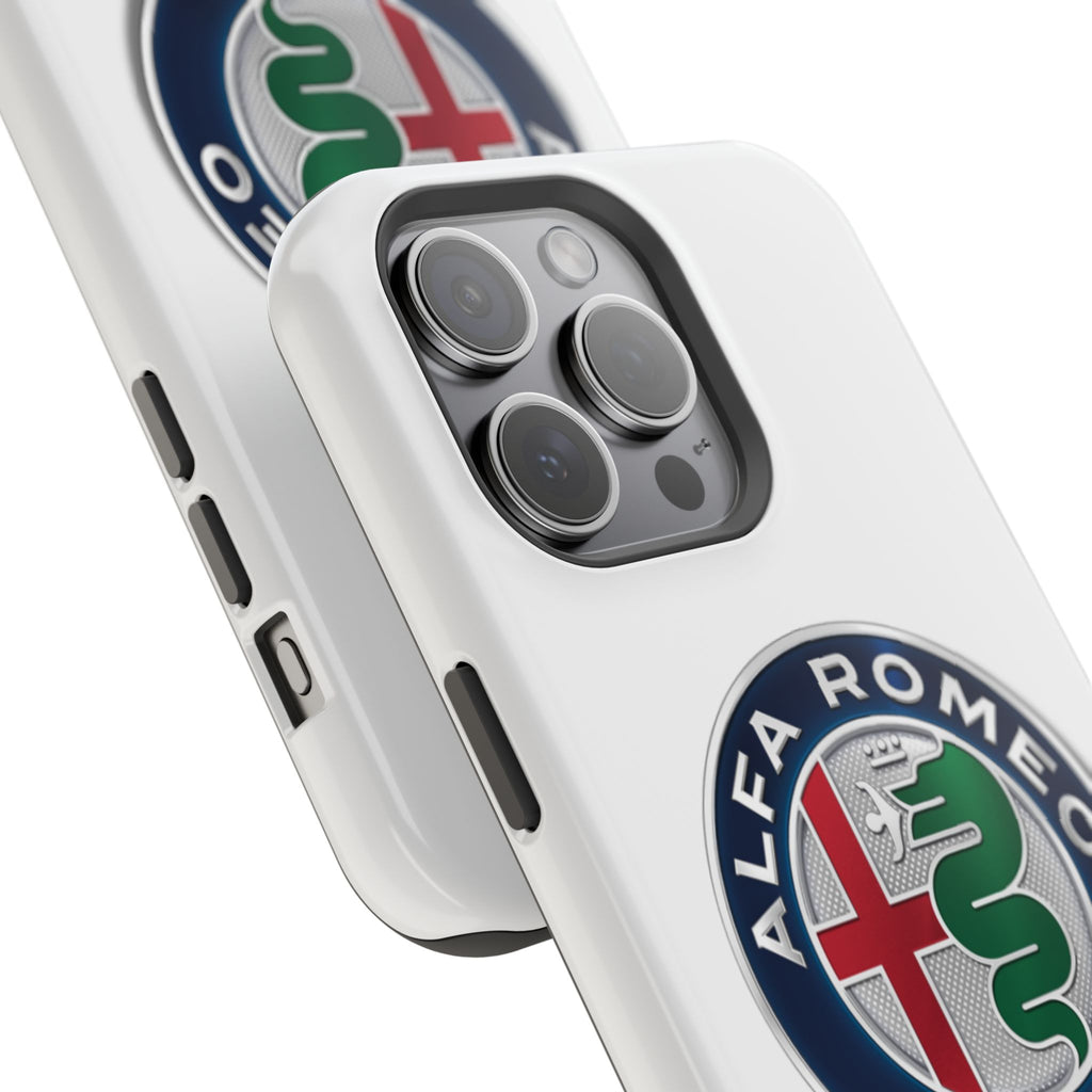 Alfa Romeo White Magnetic Tough Cases