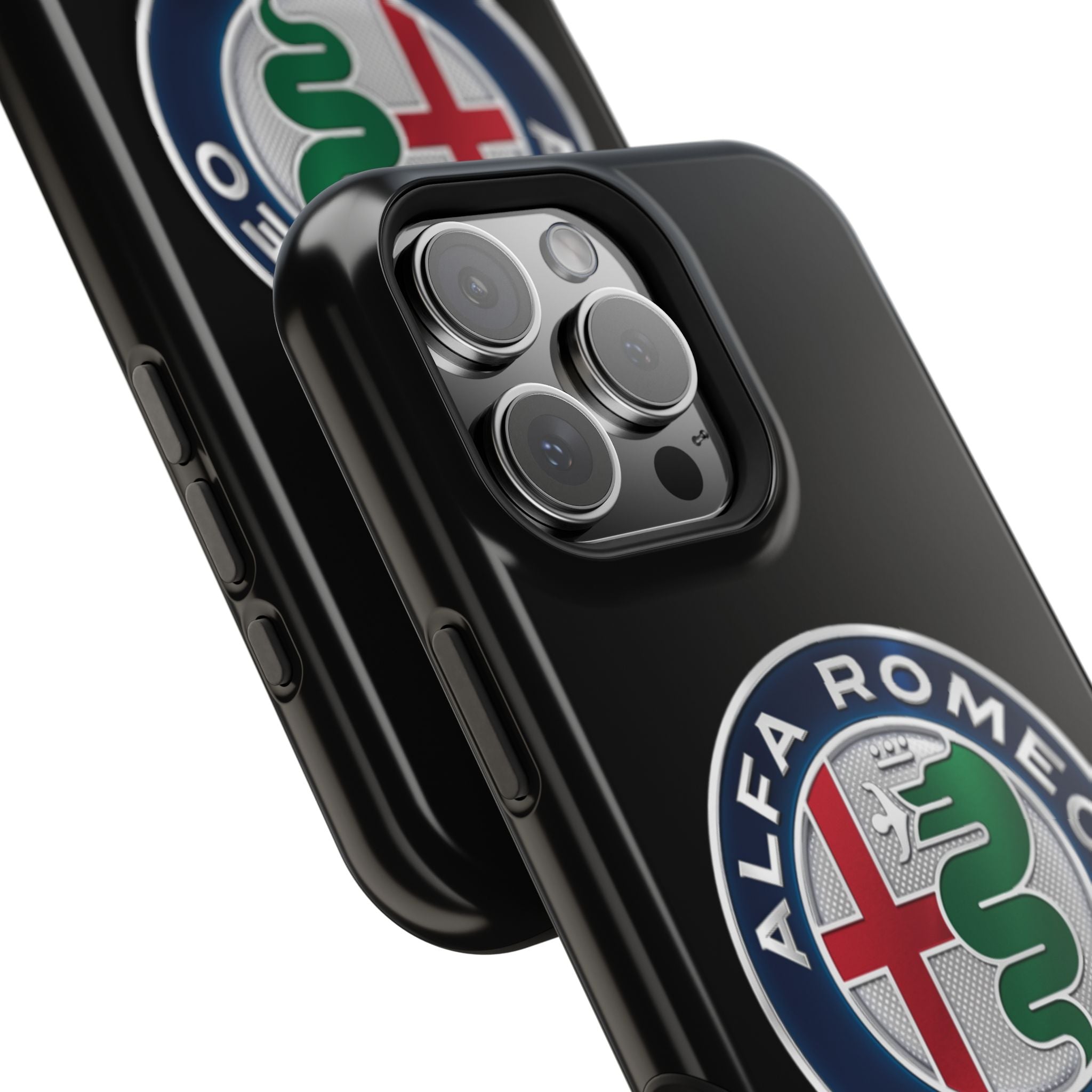 Alfa romeo Dark black inspired Magnetic Tough Cases