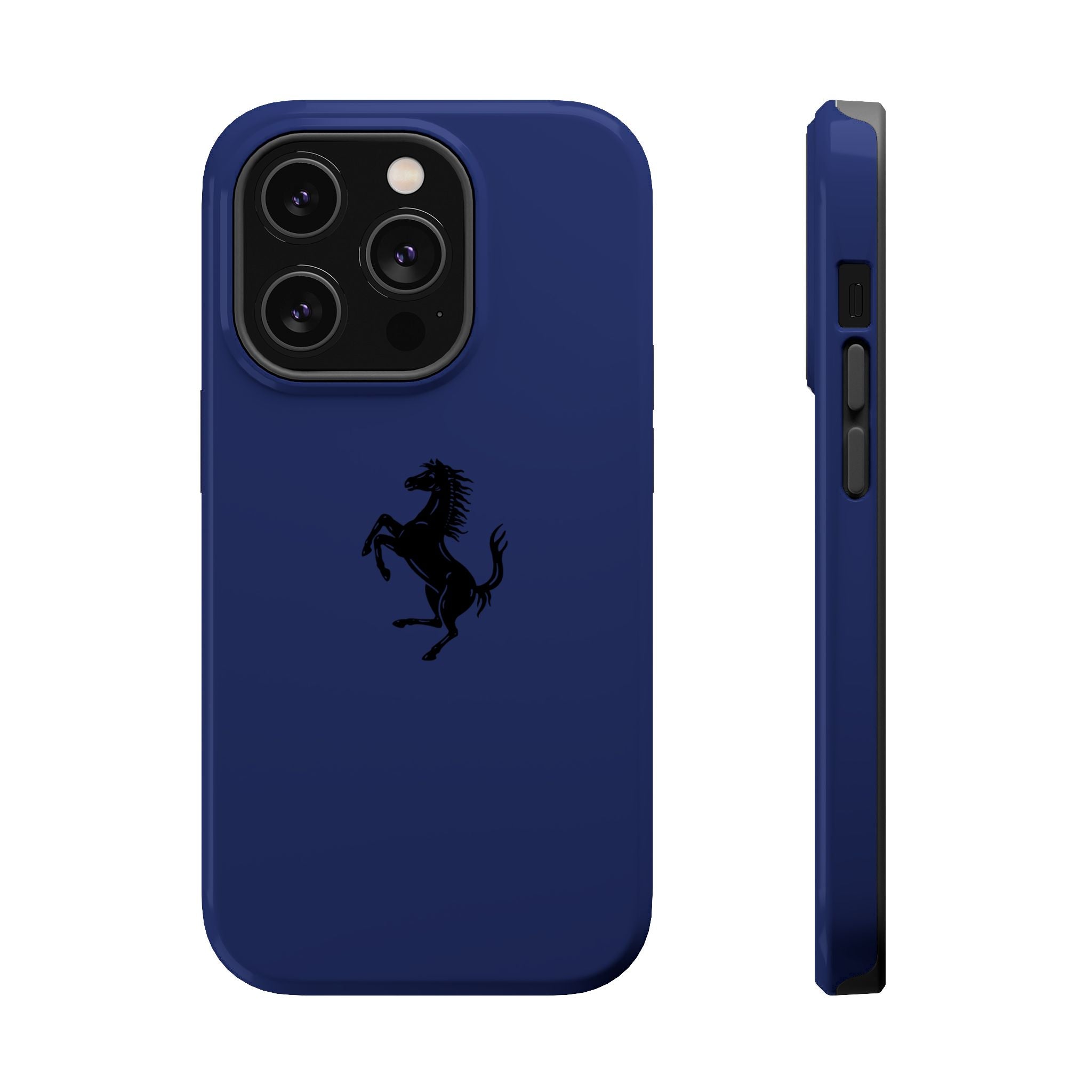 Ferrari horse blu pozzi inspired Magnetic Tough Cases