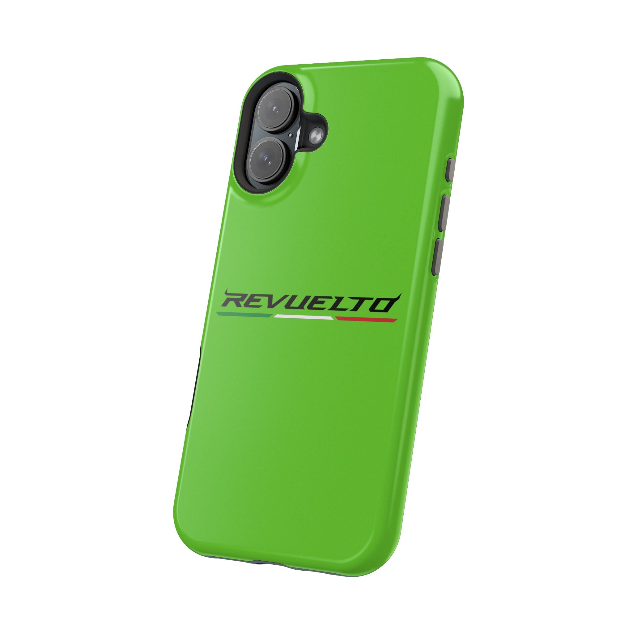Lamborghini Revuelto Green inspired Magnetic Tough Cases