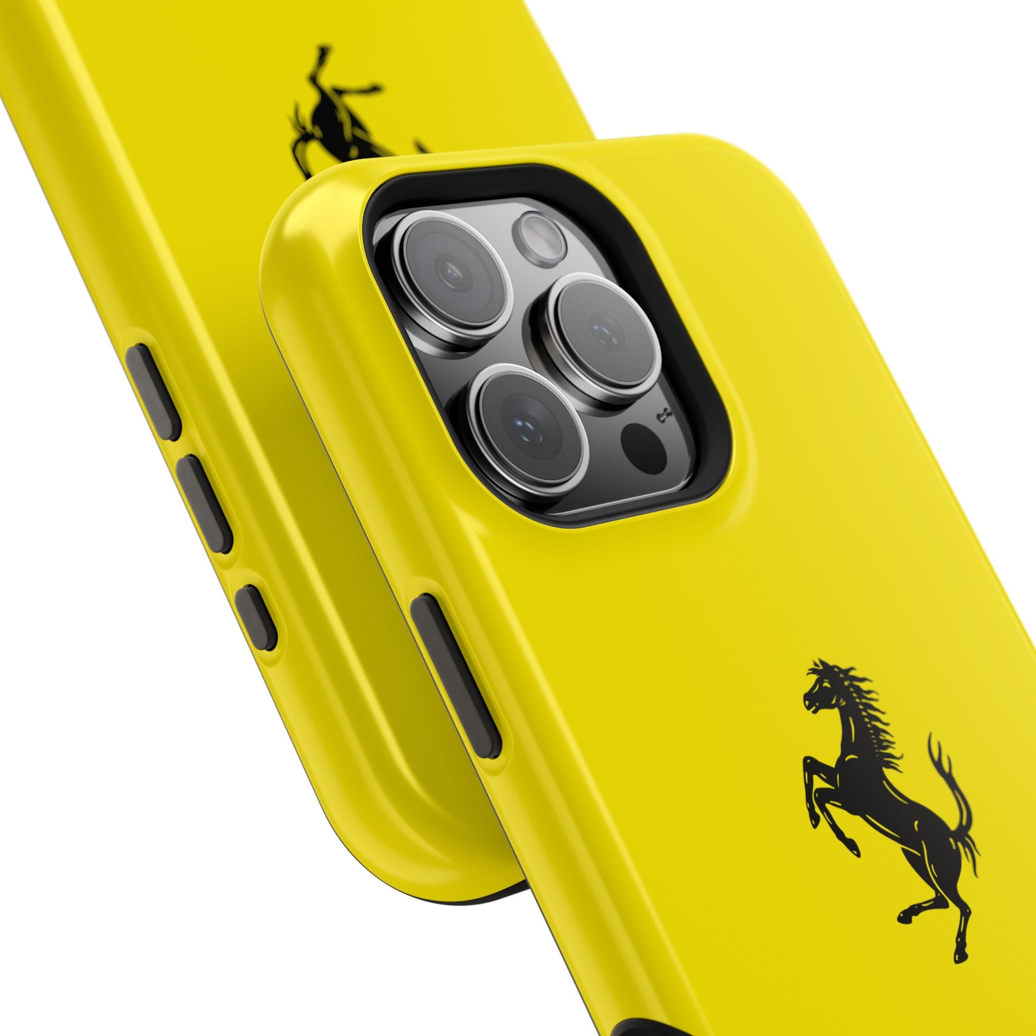 Ferrari horse Giallo Modena inspired Tough Cases