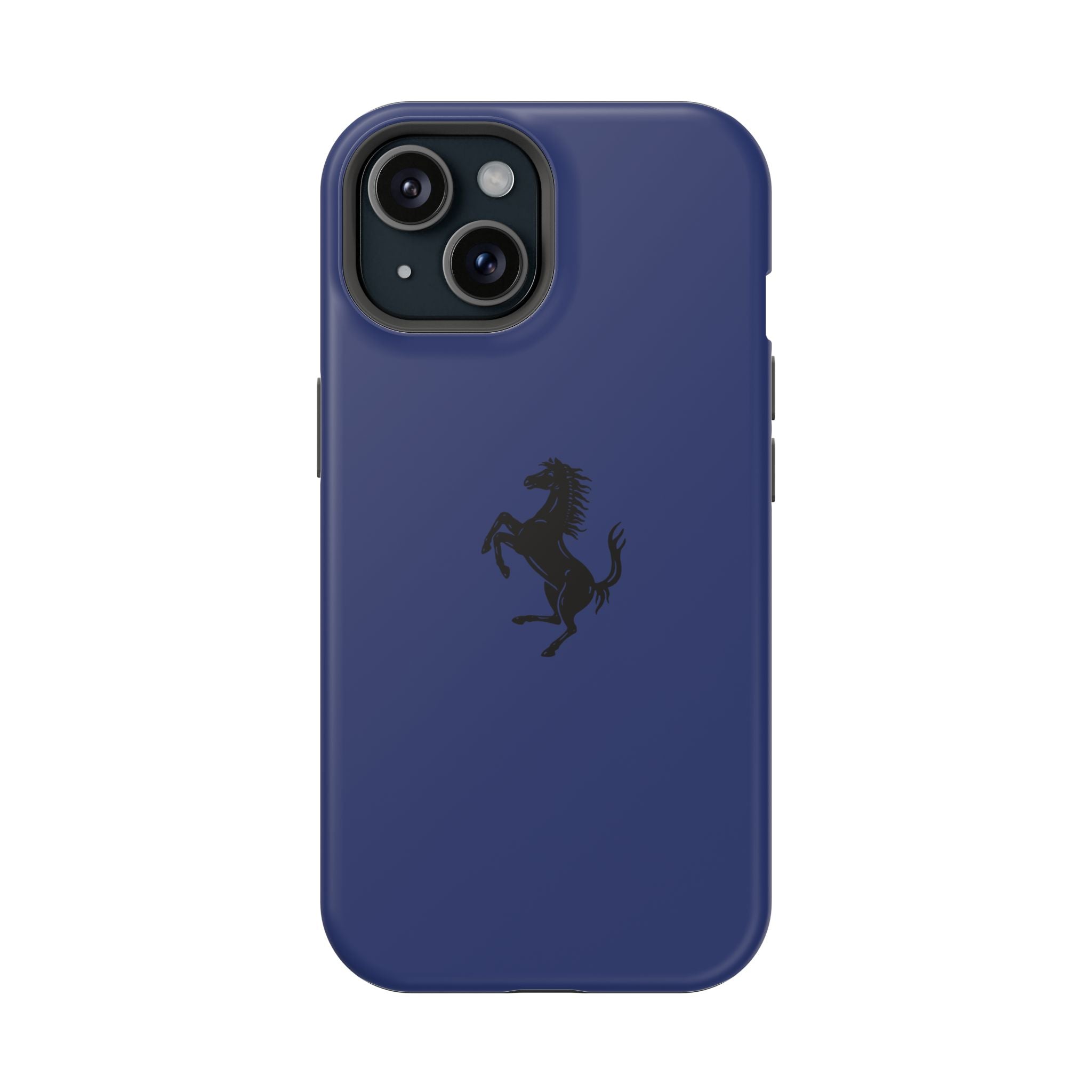 Ferrari horse Blue pozzi inspired Magnetic Tough Cases